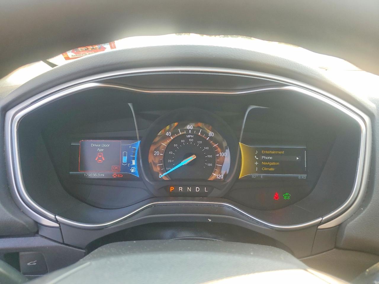 2014 Ford Fusion Se Hybrid Black vin: 3FA6P0LU7ER292778