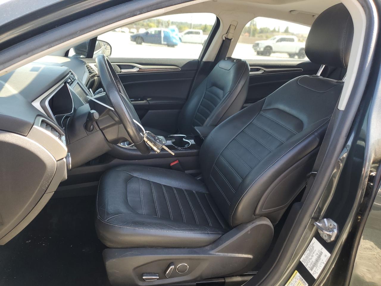 2015 Ford Fusion Se Hybrid Green vin: 3FA6P0LU7FR128321