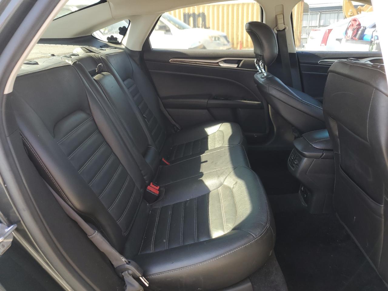 2015 Ford Fusion Se Hybrid Green vin: 3FA6P0LU7FR128321