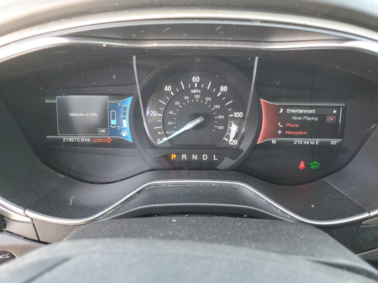 2015 Ford Fusion Se Hybrid Green vin: 3FA6P0LU7FR128321