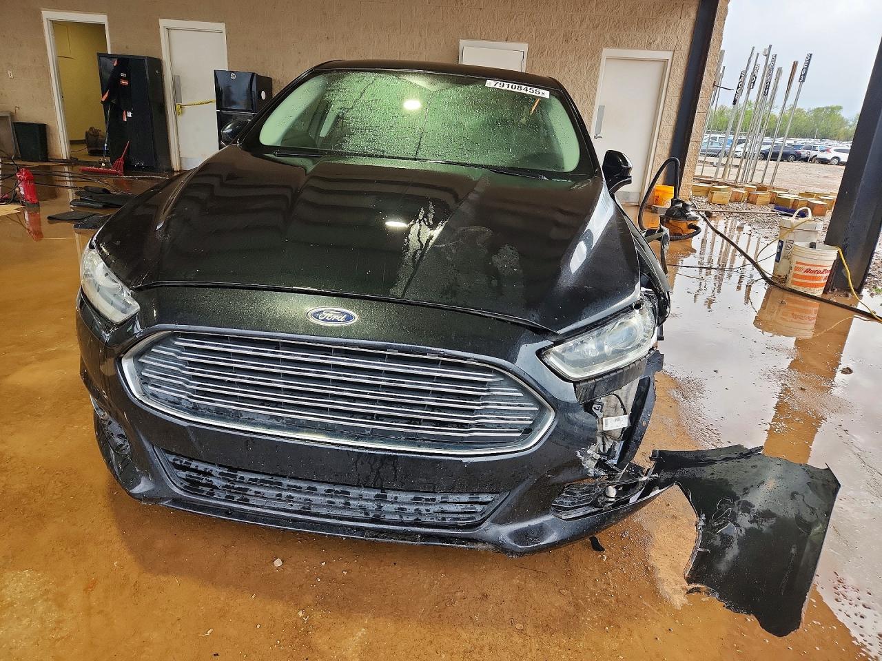 2015 Ford Fusion Se Hybrid Черный vin: 3FA6P0LU7FR185702
