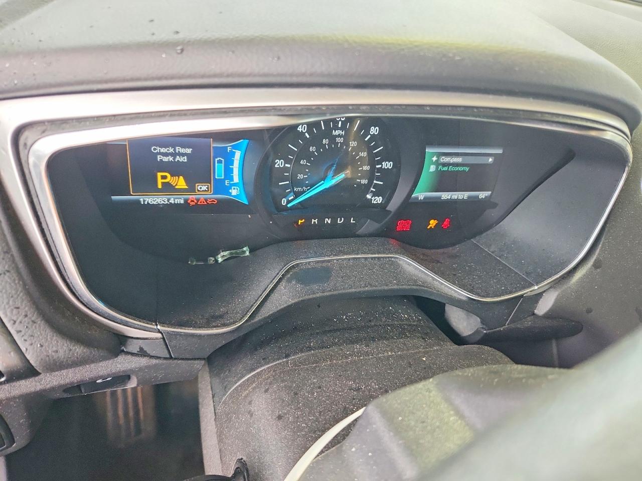 2015 Ford Fusion Se Hybrid Черный vin: 3FA6P0LU7FR185702