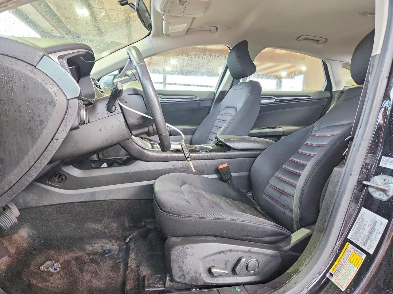 2015 Ford Fusion Se Hybrid Черный vin: 3FA6P0LU7FR185702