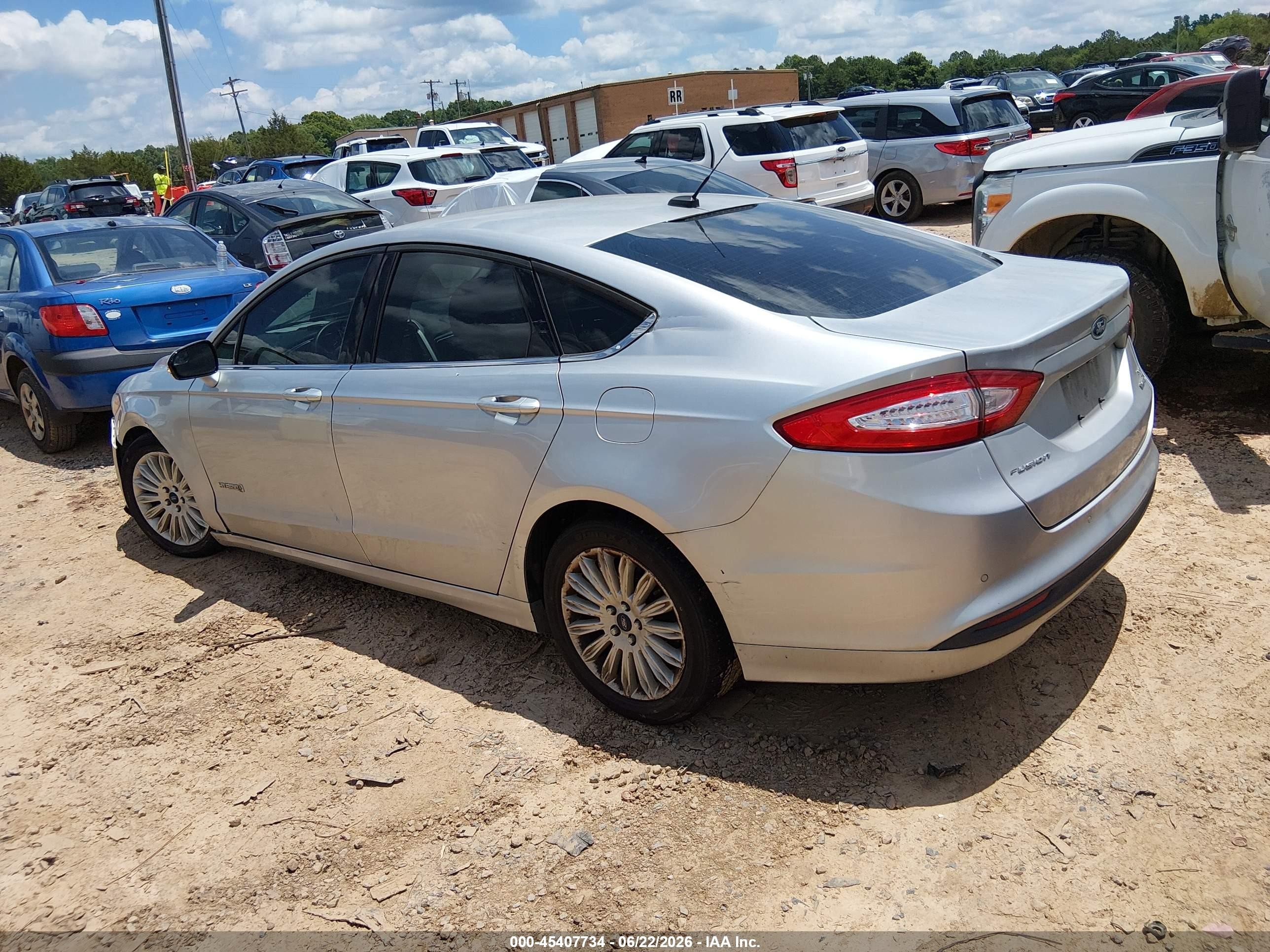 2015 Ford Fusion Hybrid Se Silver vin: 3FA6P0LU7FR211604