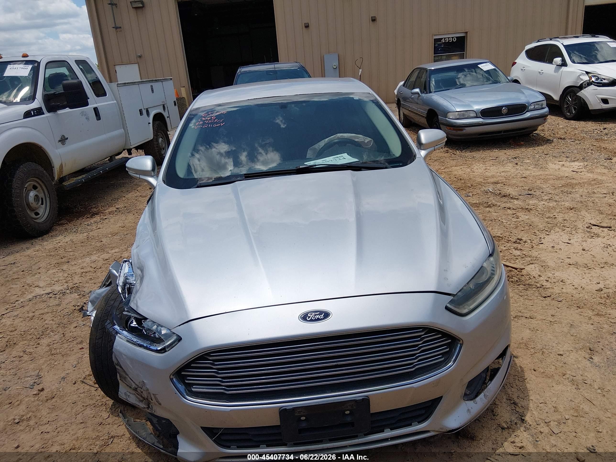2015 Ford Fusion Hybrid Se Silver vin: 3FA6P0LU7FR211604