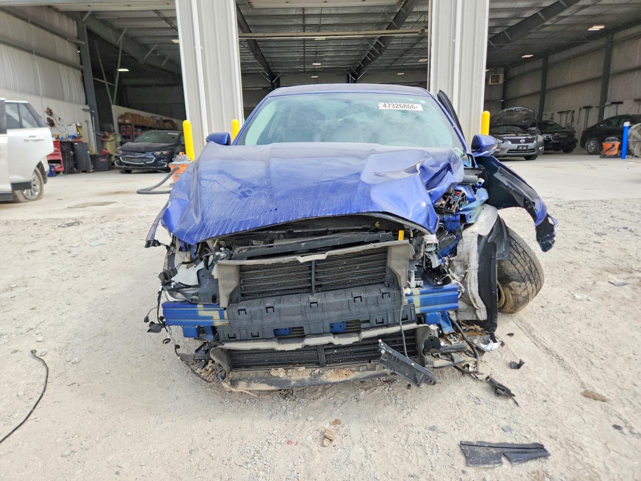 2015 Ford Fusion Se Hybrid Blue vin: 3FA6P0LU7FR296489
