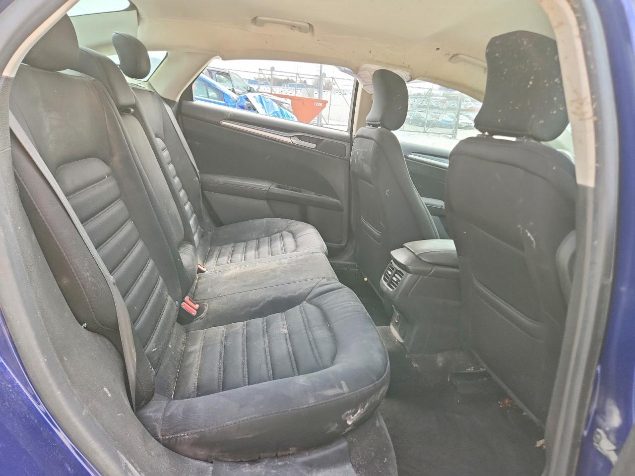 2015 Ford Fusion Se Hybrid Blue vin: 3FA6P0LU7FR296489