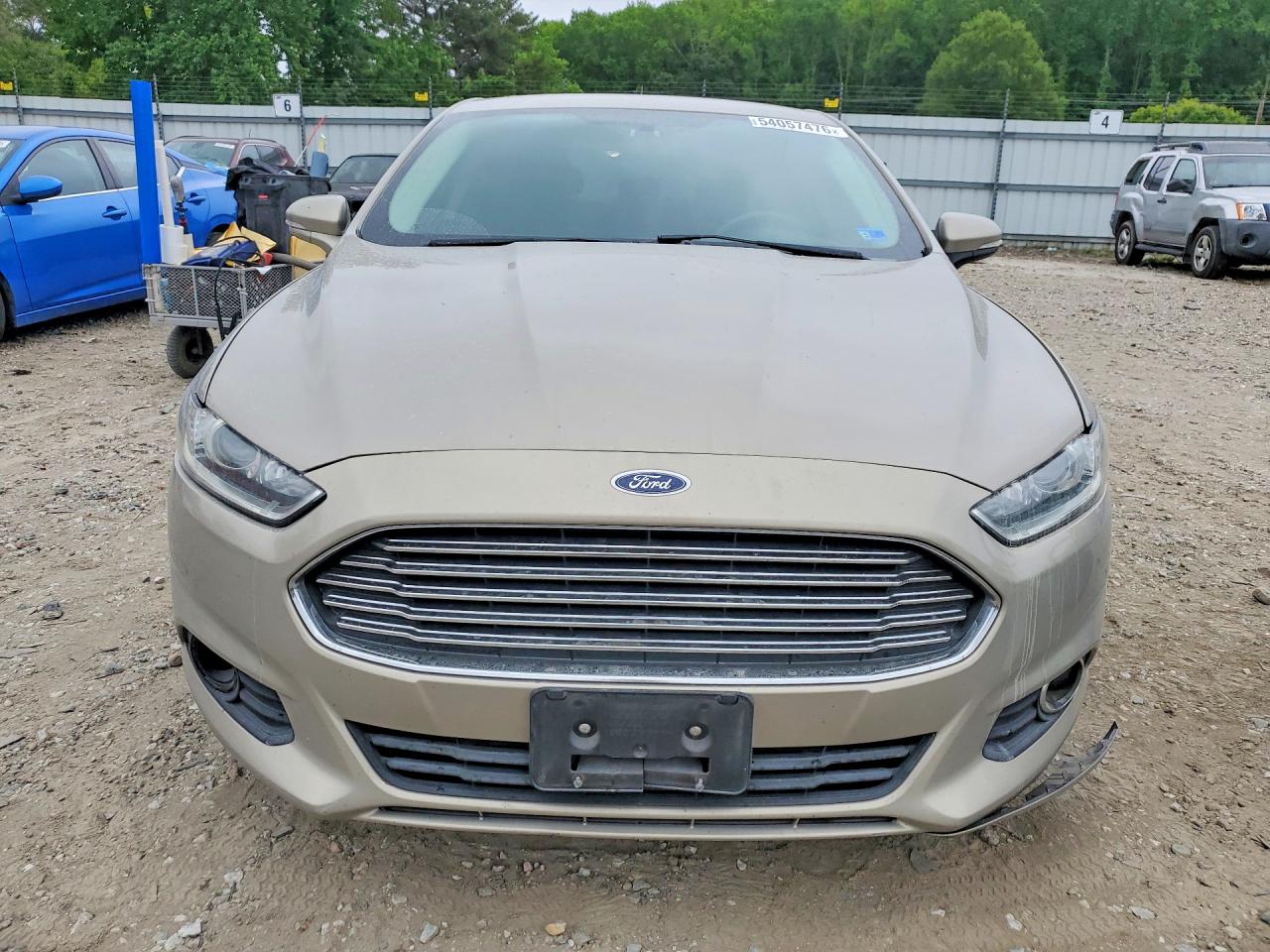 2016 Ford Fusion Se Hybrid Beige vin: 3FA6P0LU7GR126473