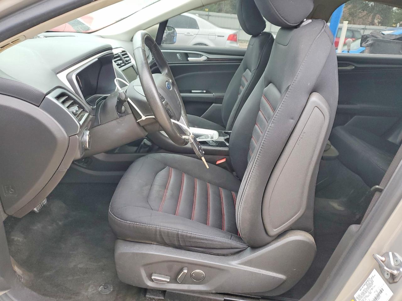 2016 Ford Fusion Se Hybrid Beige vin: 3FA6P0LU7GR126473