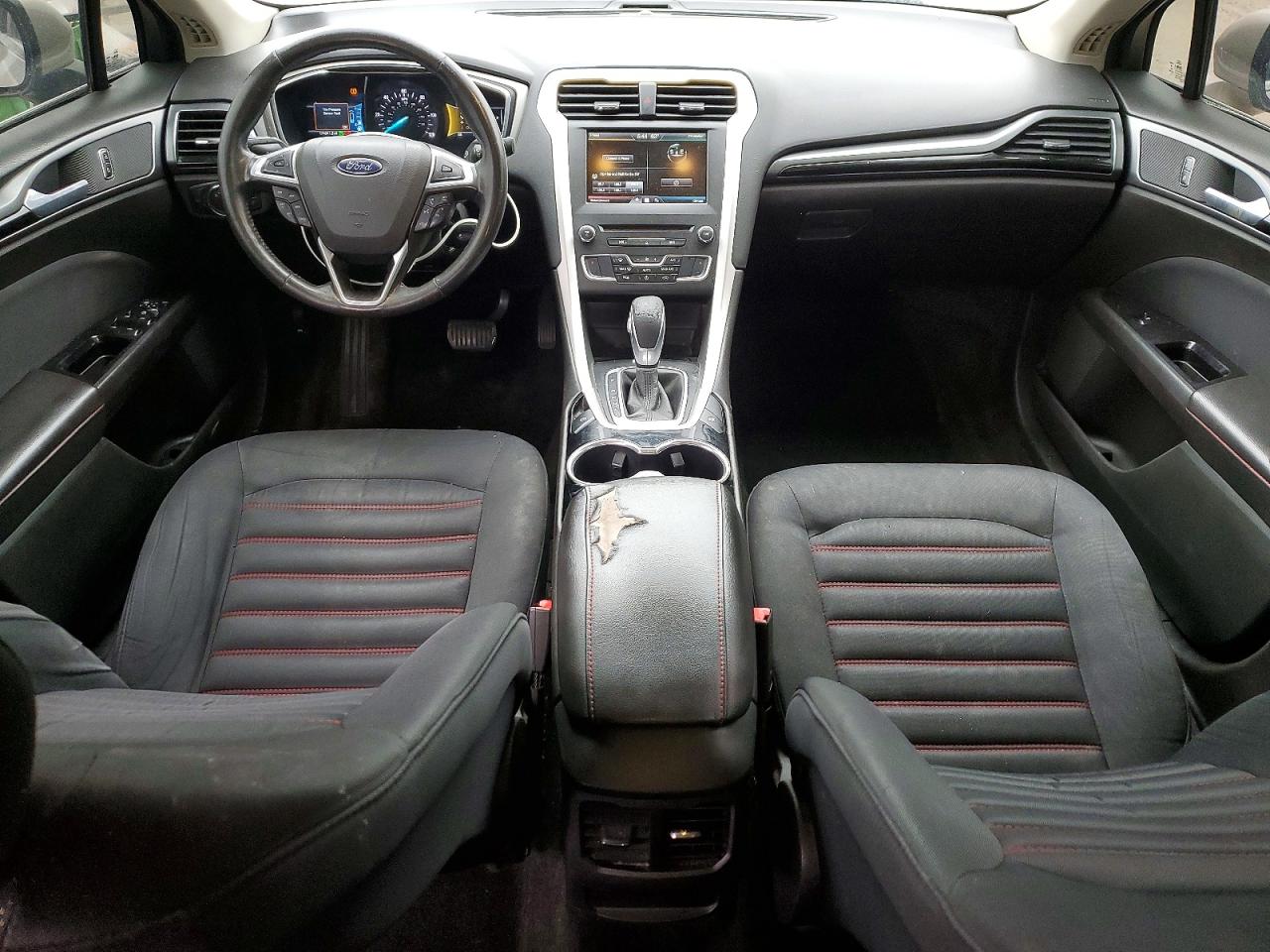 2016 Ford Fusion Se Hybrid Beige vin: 3FA6P0LU7GR126473