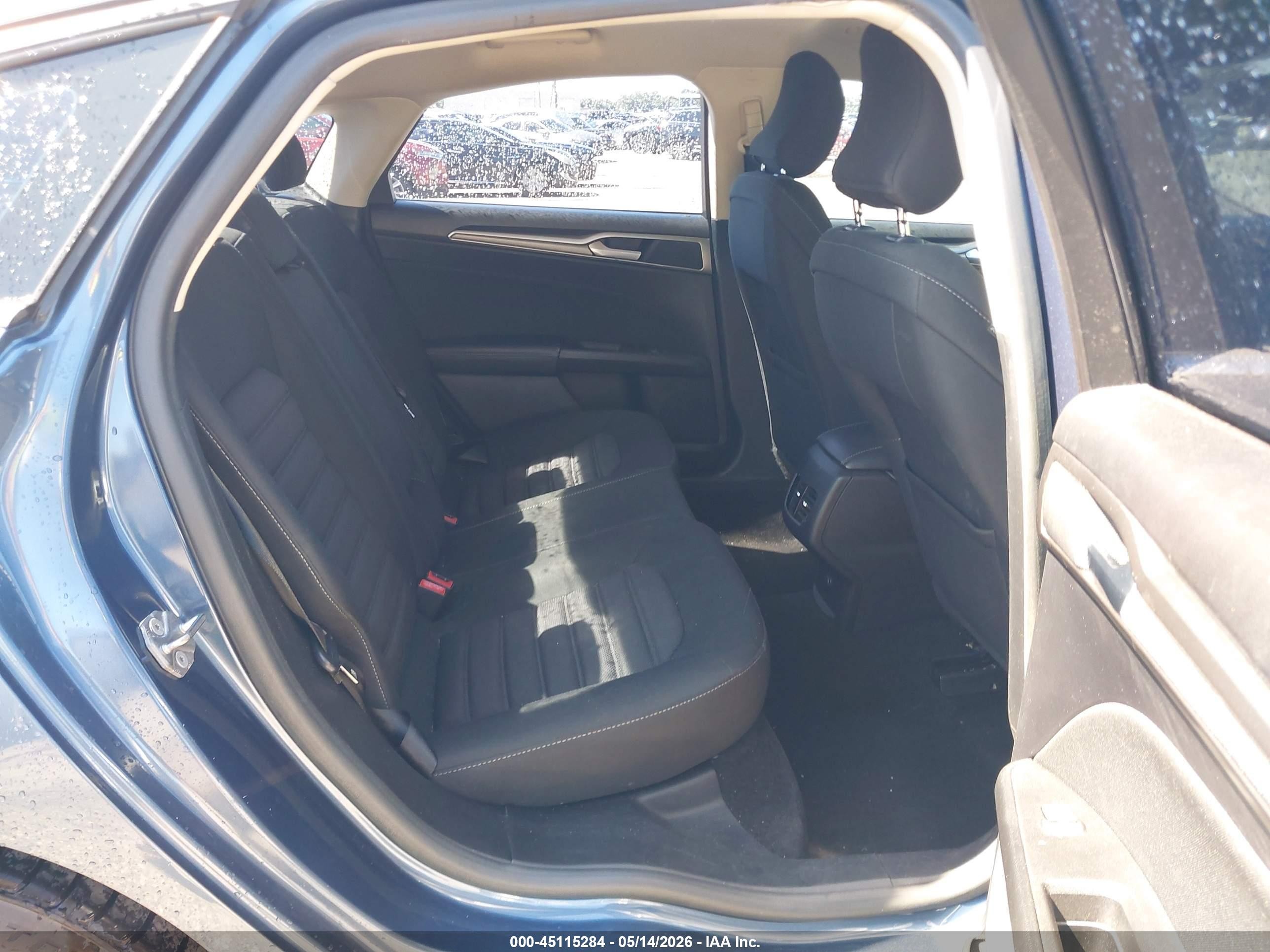 2018 Ford Fusion Hybrid Se Синий vin: 3FA6P0LU7JR206119
