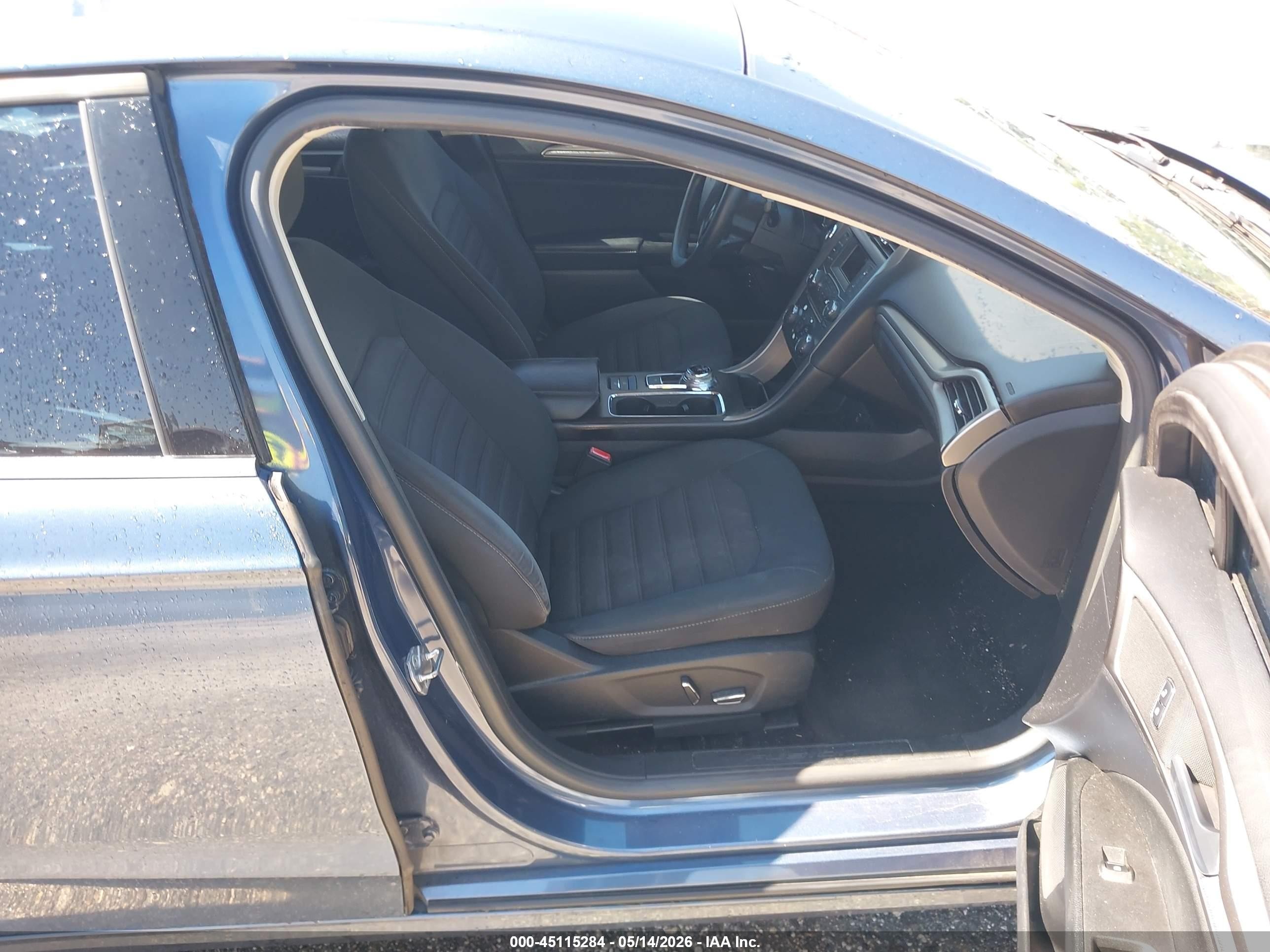 2018 Ford Fusion Hybrid Se Синий vin: 3FA6P0LU7JR206119