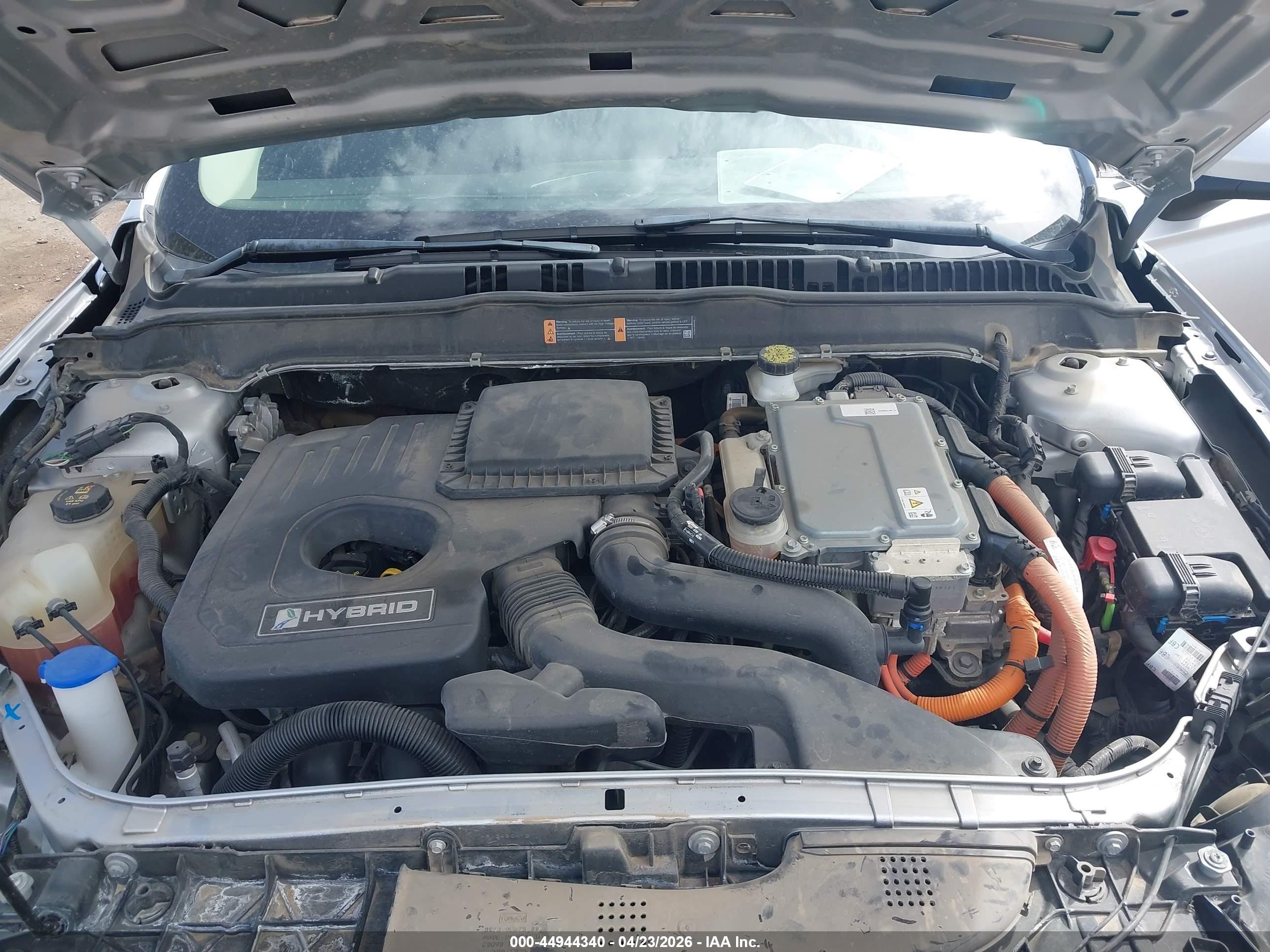 2019 Ford Fusion Hybrid Se Silver vin: 3FA6P0LU7KR199741