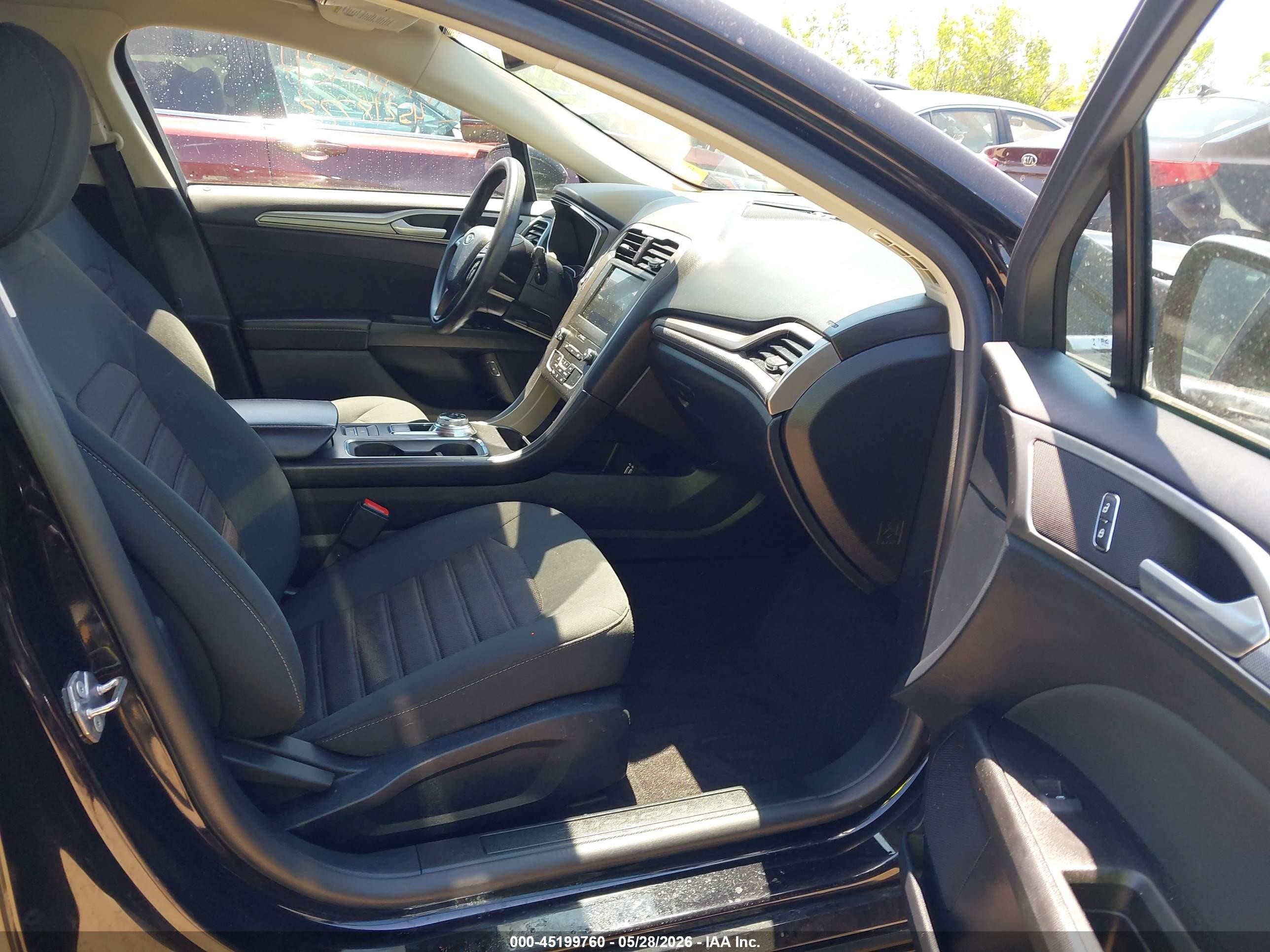 2020 Ford Fusion Hybrid Se Black vin: 3FA6P0LU7LR221982