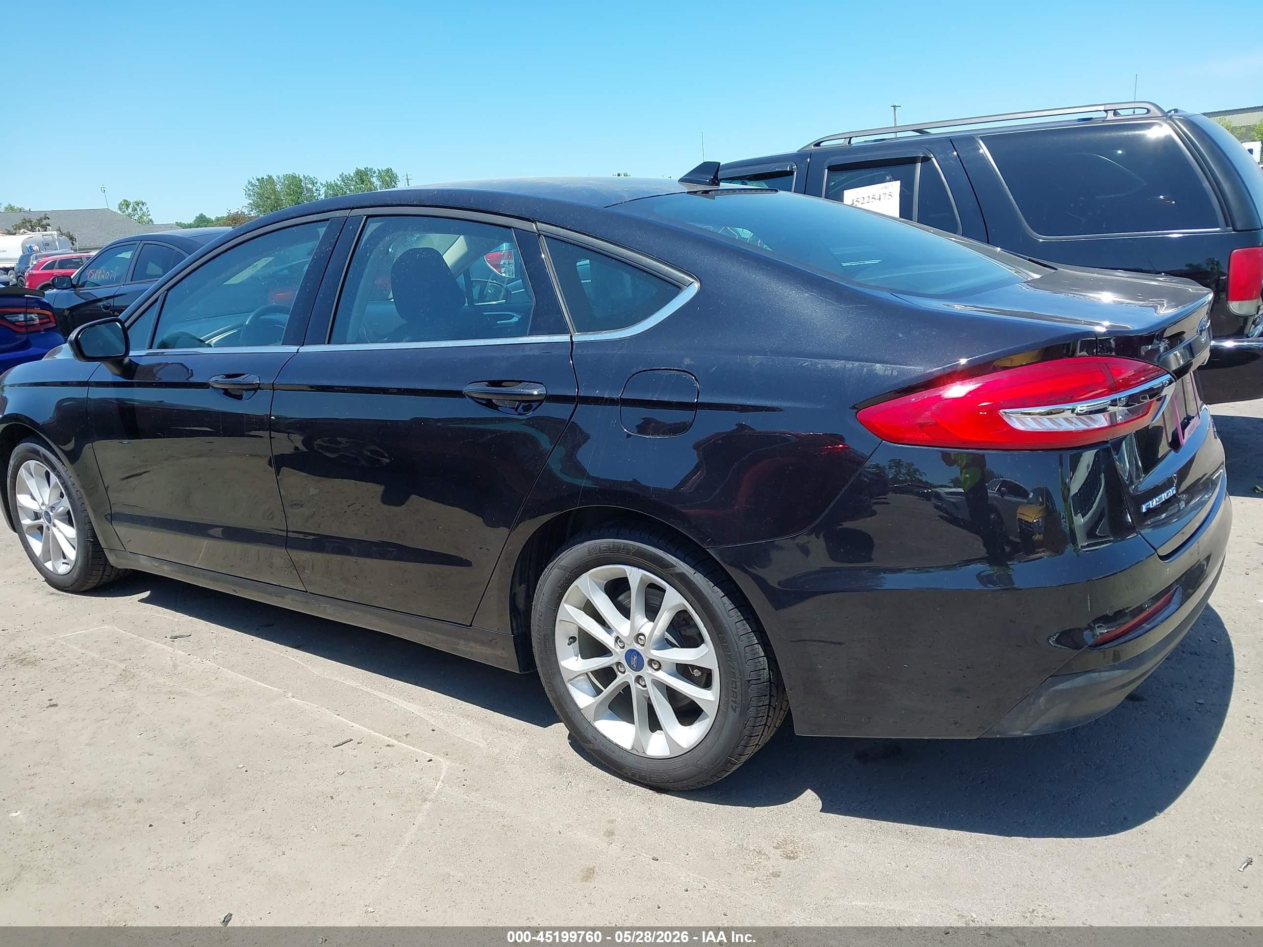 2020 Ford Fusion Hybrid Se Black vin: 3FA6P0LU7LR221982