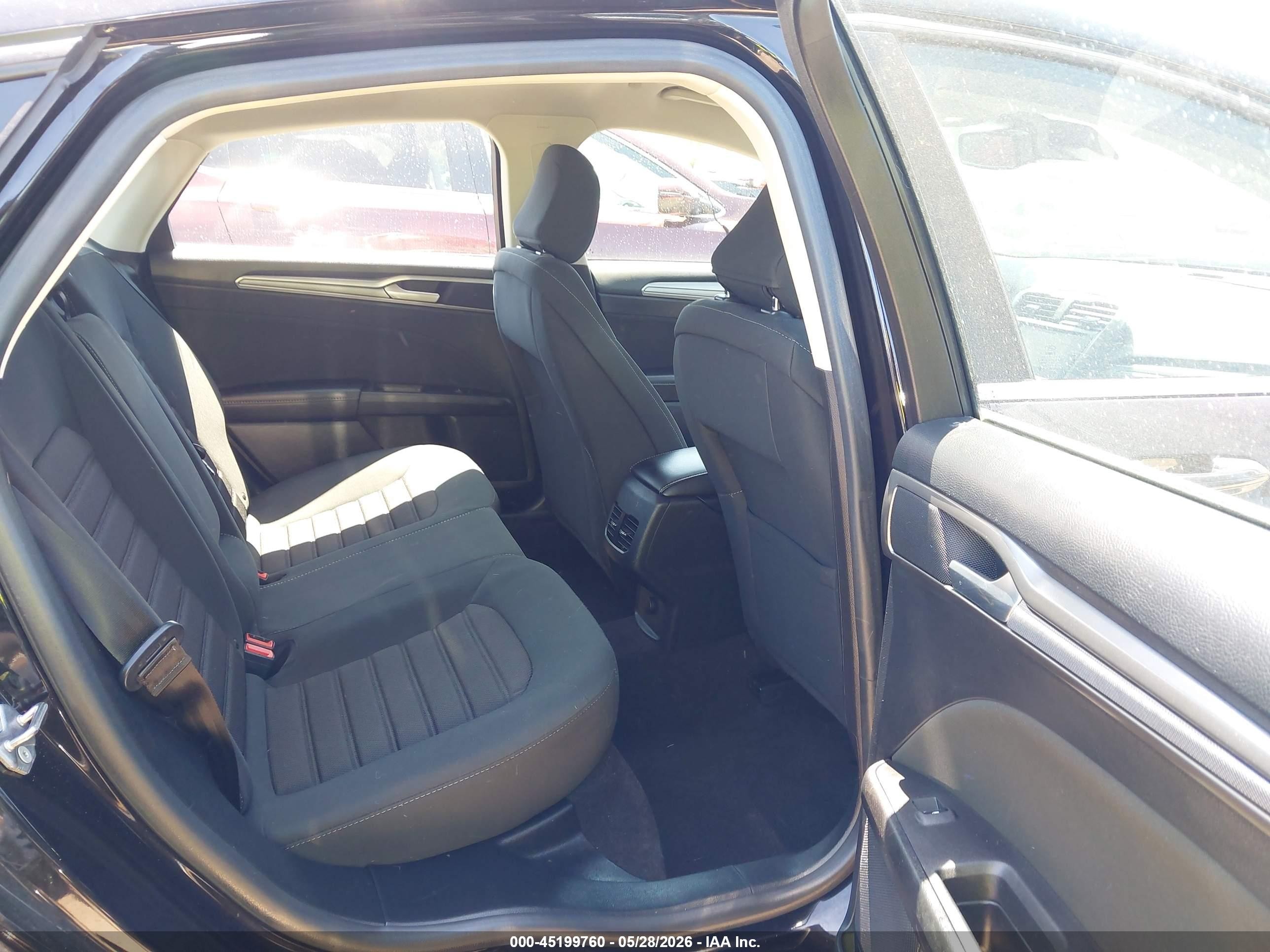 2020 Ford Fusion Hybrid Se Black vin: 3FA6P0LU7LR221982