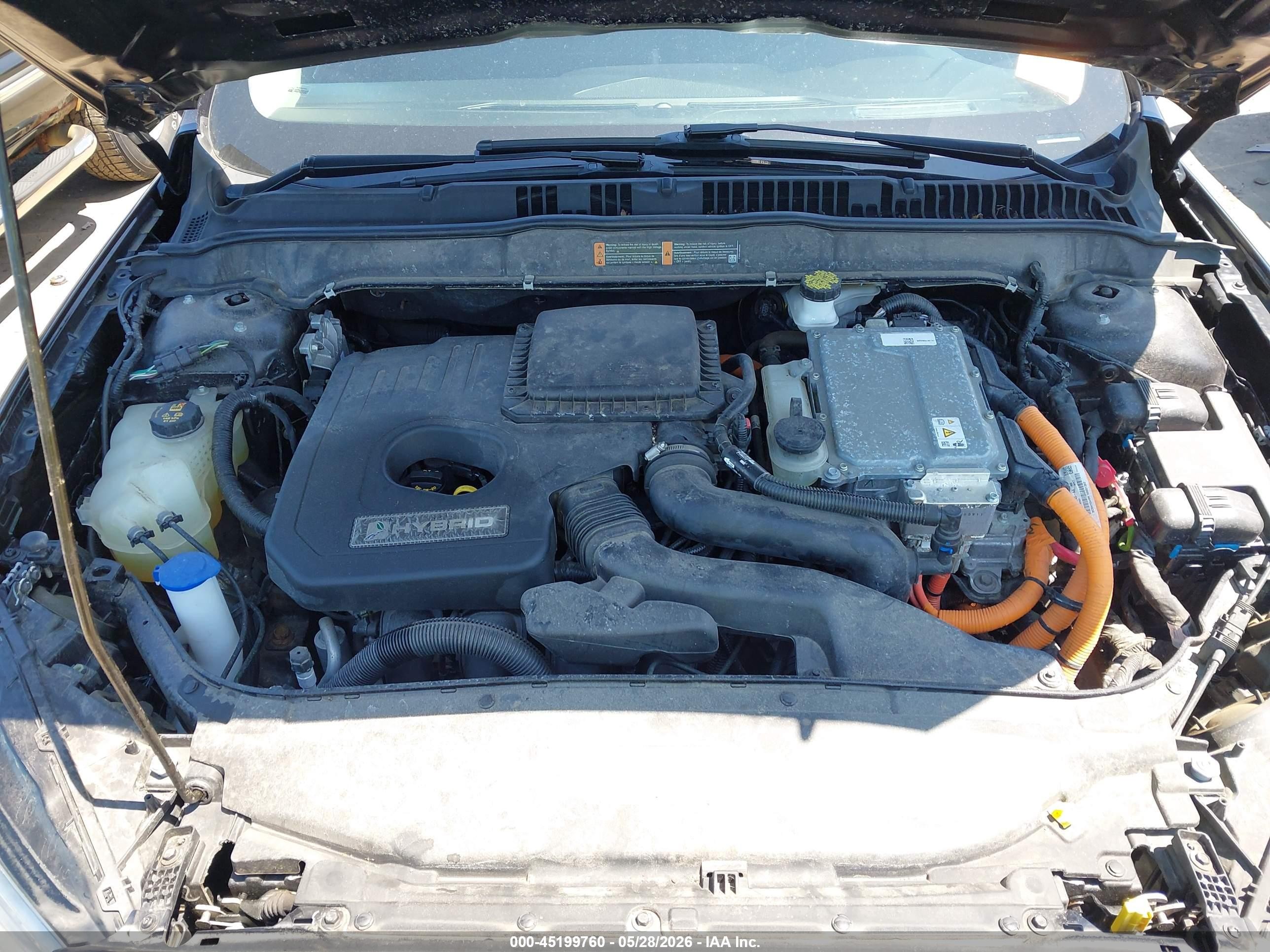 2020 Ford Fusion Hybrid Se Black vin: 3FA6P0LU7LR221982