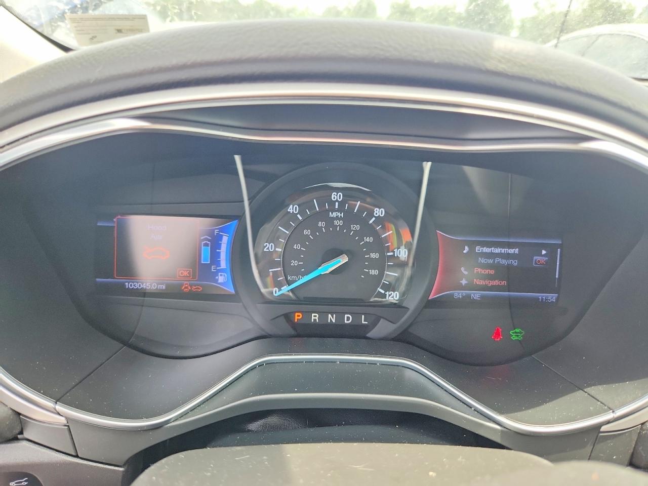 2013 Ford Fusion Se Hybrid Blue vin: 3FA6P0LU8DR117101