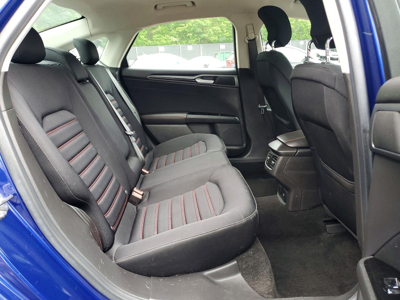 2013 Ford Fusion Se Hybrid Blue vin: 3FA6P0LU8DR117101