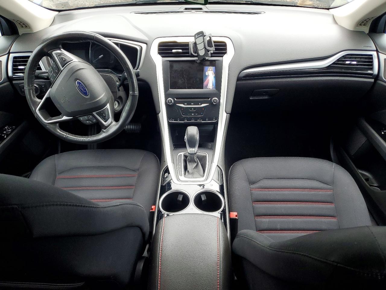 2013 Ford Fusion Se Hybrid Blue vin: 3FA6P0LU8DR117101