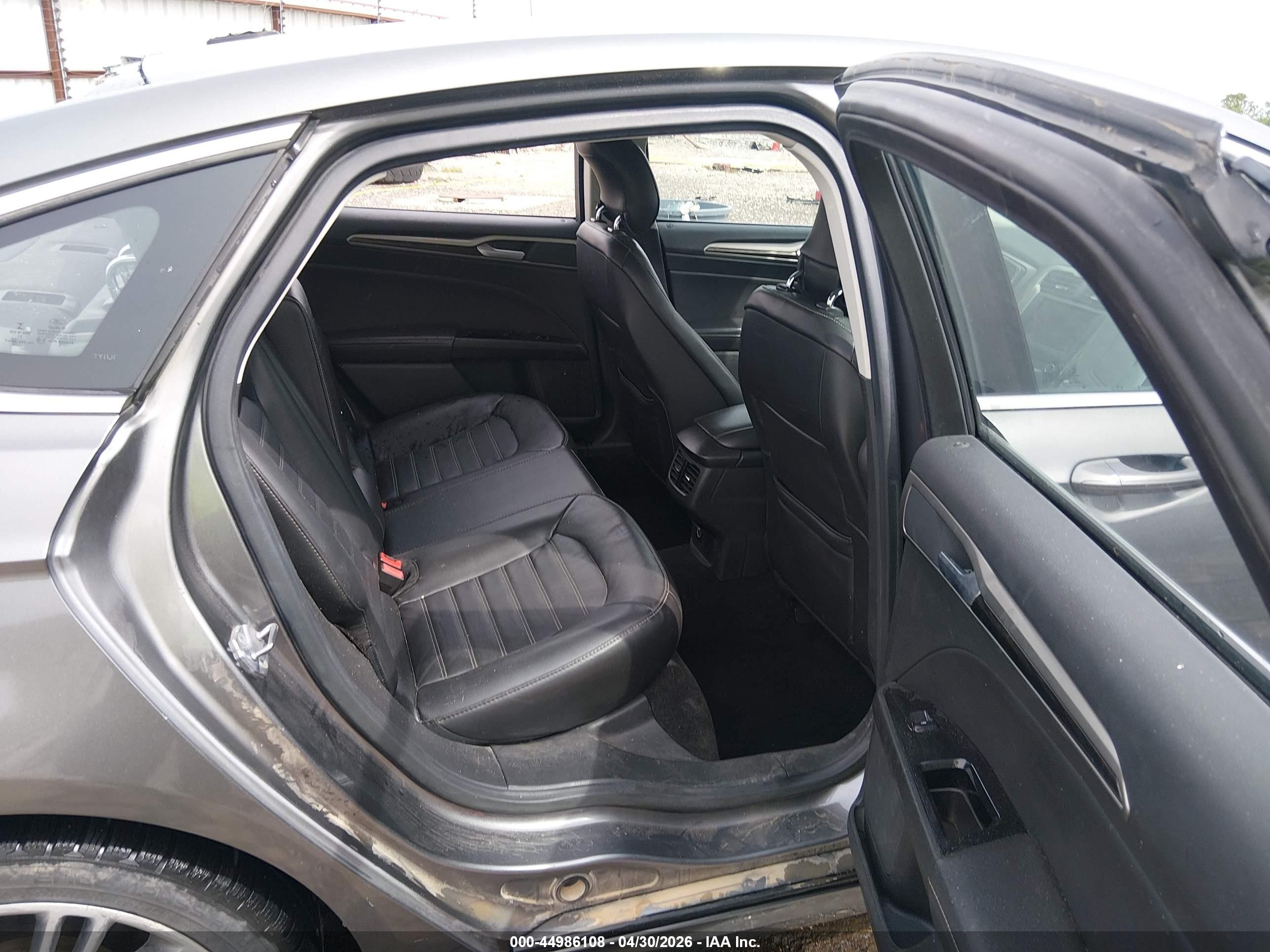 2013 Ford Fusion Hybrid Se Gray vin: 3FA6P0LU8DR156853