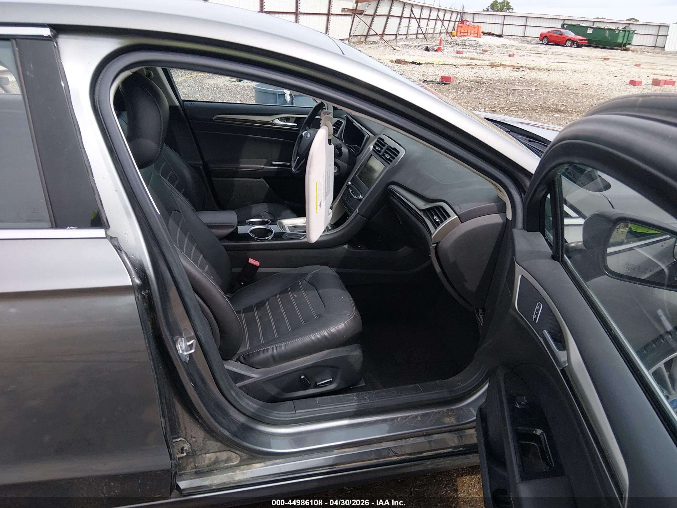 2013 Ford Fusion Hybrid Se Gray vin: 3FA6P0LU8DR156853