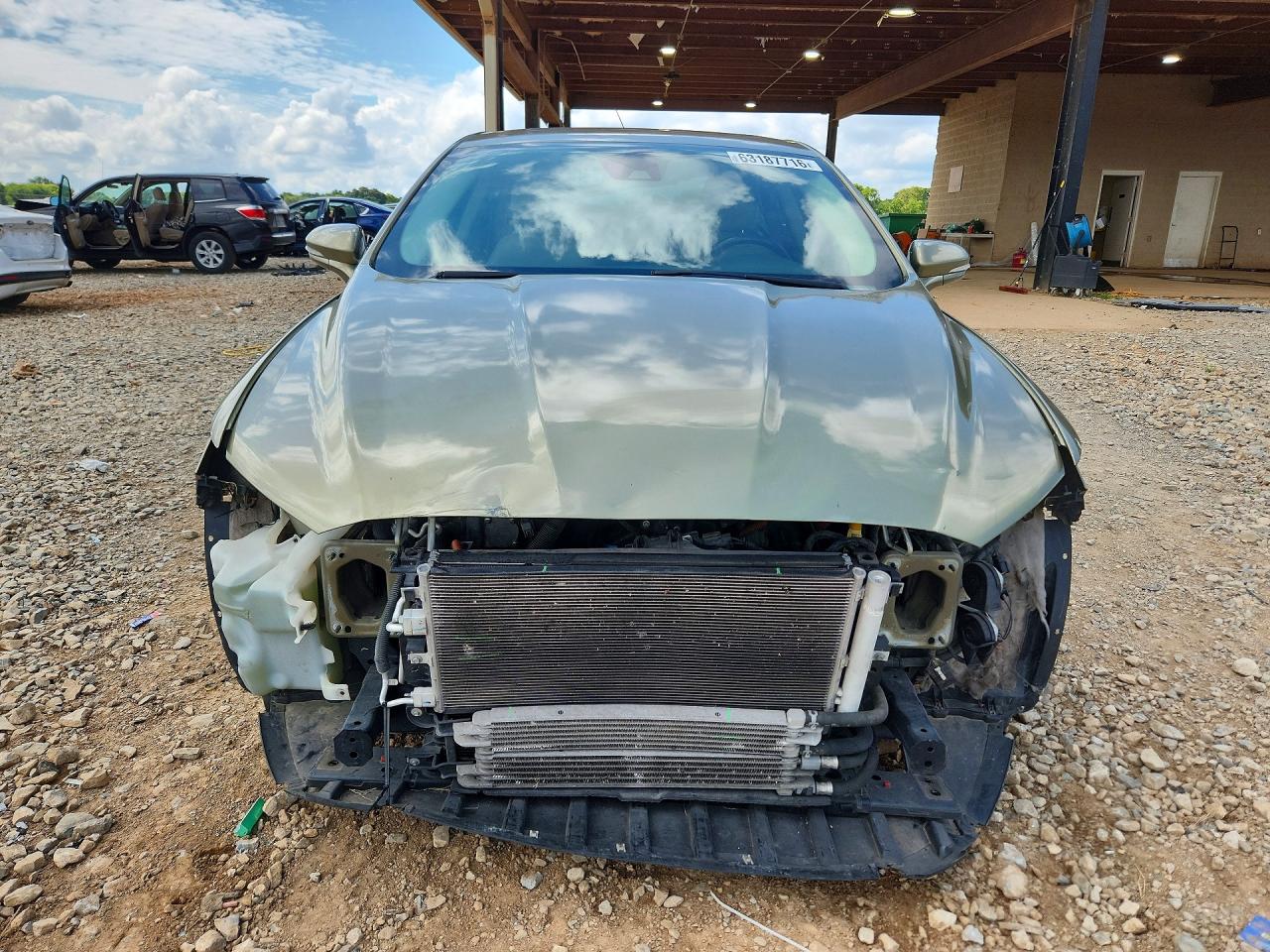 2013 Ford Fusion Se Hybrid Зеленый vin: 3FA6P0LU8DR163978