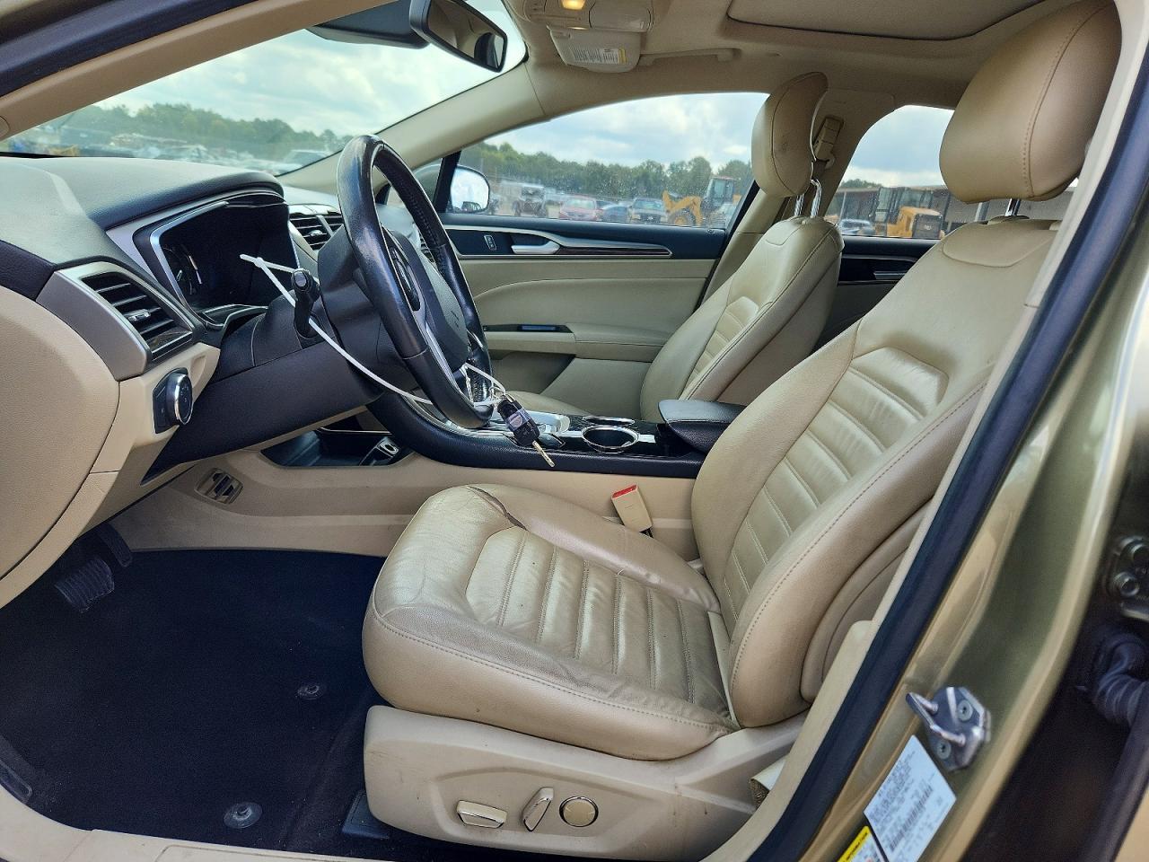 2013 Ford Fusion Se Hybrid Зеленый vin: 3FA6P0LU8DR163978