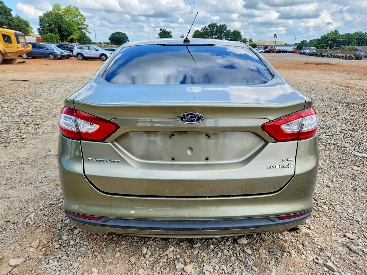 2013 Ford Fusion Se Hybrid Зеленый vin: 3FA6P0LU8DR163978