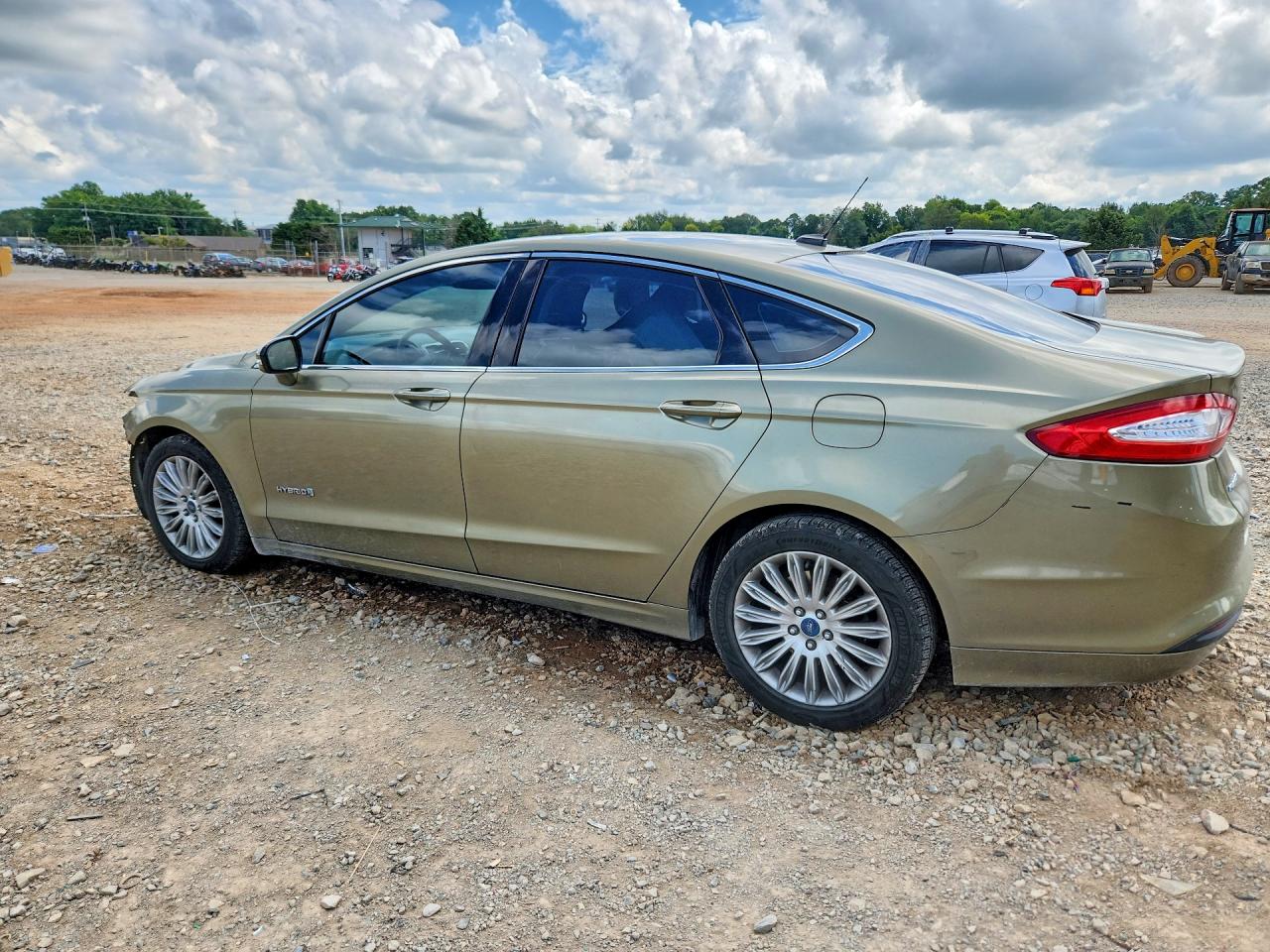 2013 Ford Fusion Se Hybrid Зеленый vin: 3FA6P0LU8DR163978