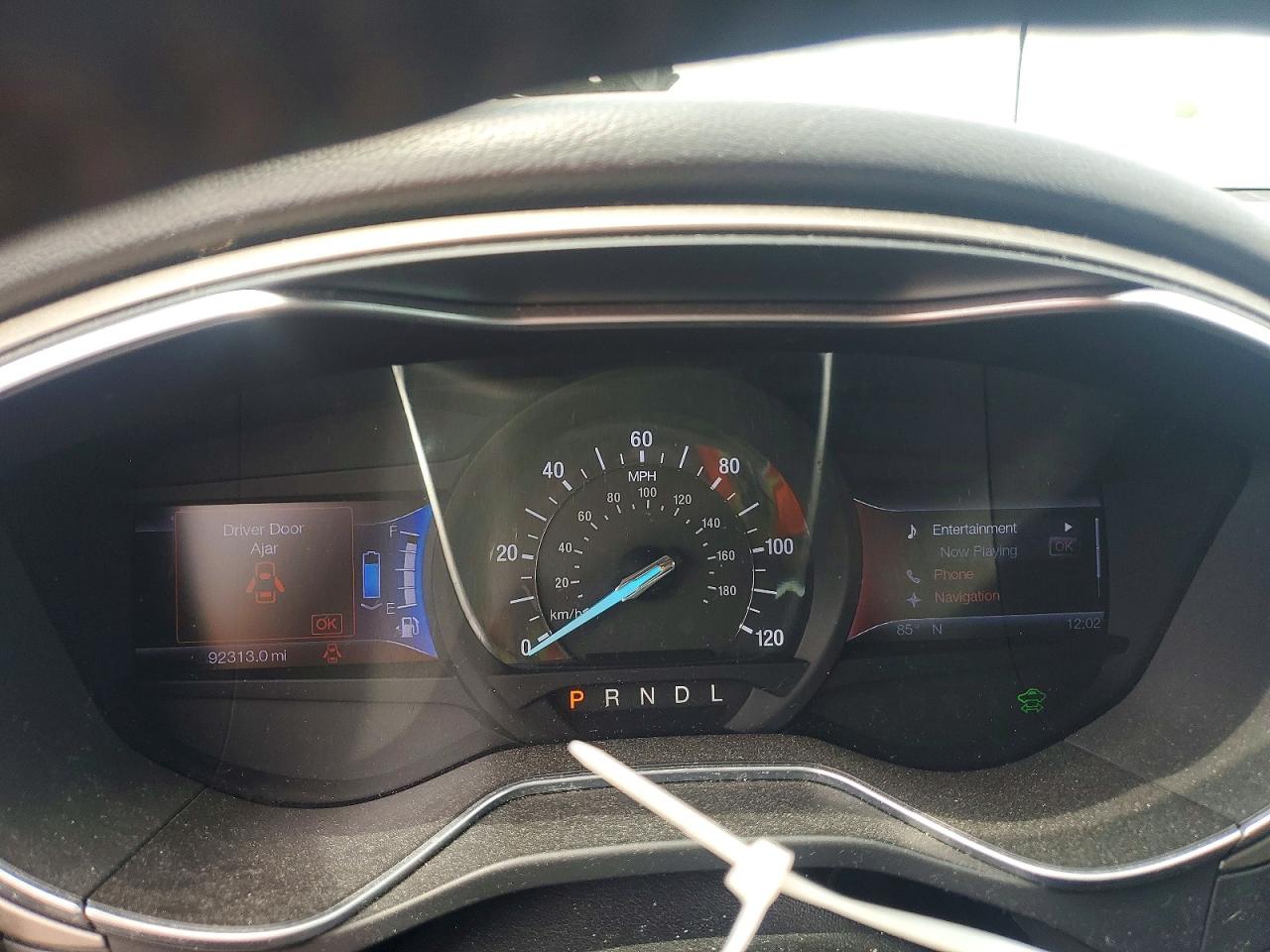 2013 Ford Fusion Se Hybrid Gray vin: 3FA6P0LU8DR166539