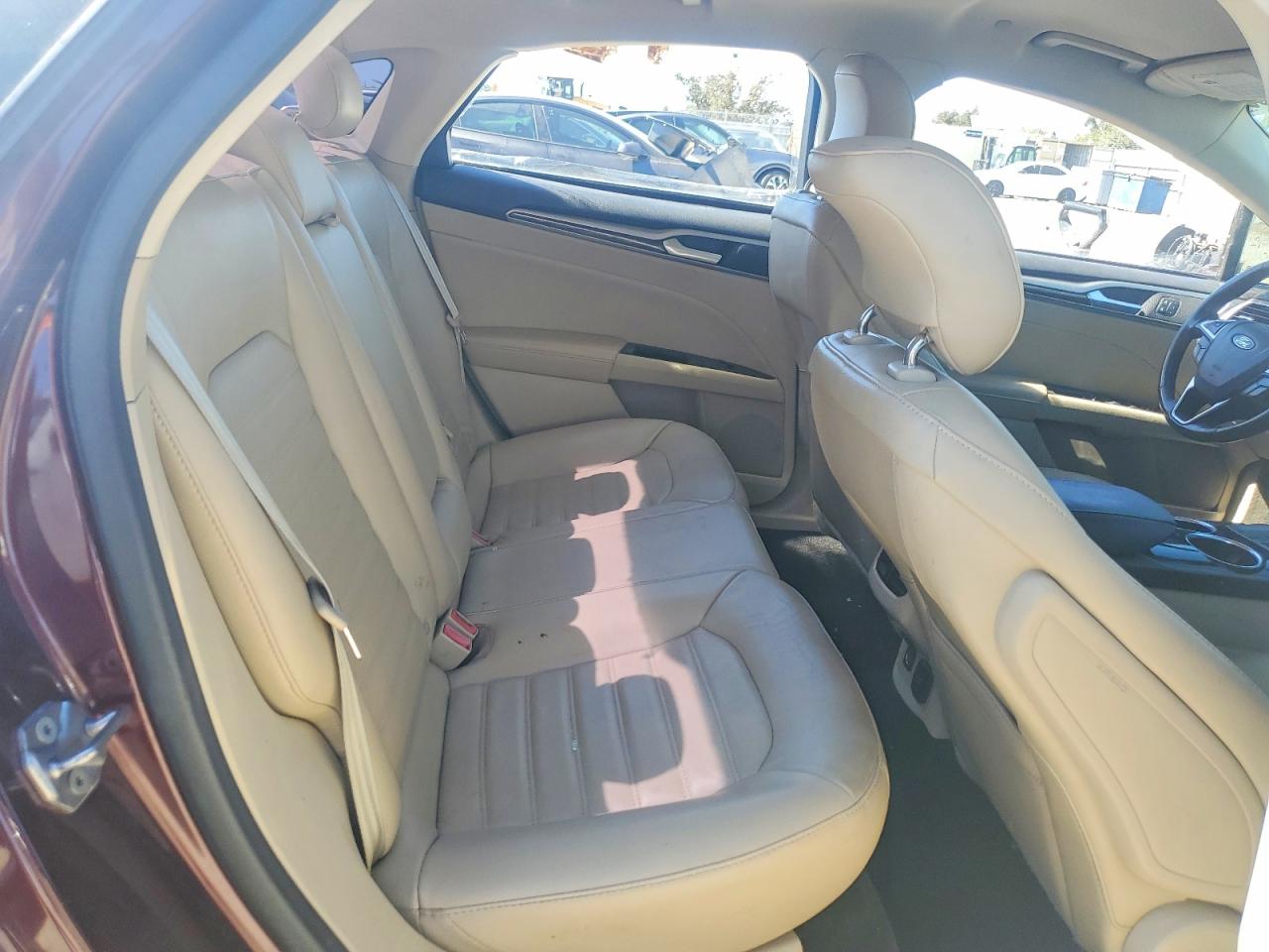 2013 Ford Fusion Se Hybrid Burgundy vin: 3FA6P0LU8DR202407