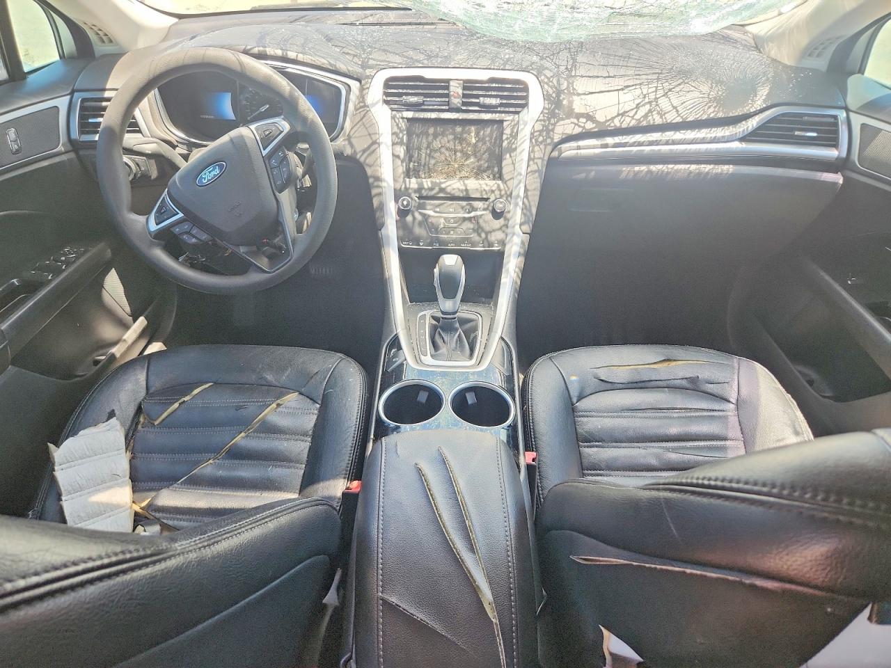 2013 Ford Fusion Se Hybrid Silver vin: 3FA6P0LU8DR202438