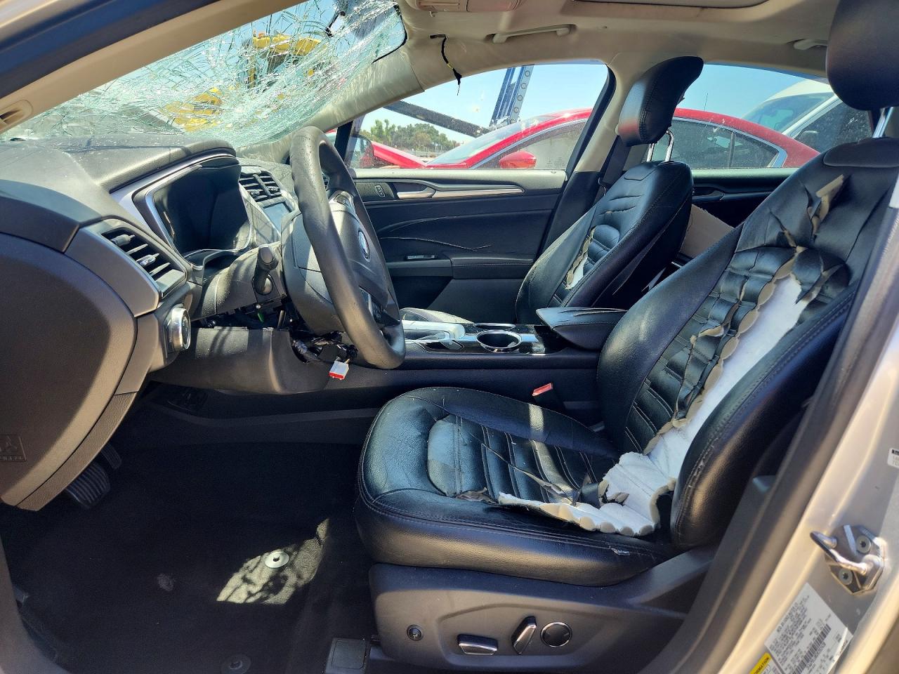 2013 Ford Fusion Se Hybrid Silver vin: 3FA6P0LU8DR202438