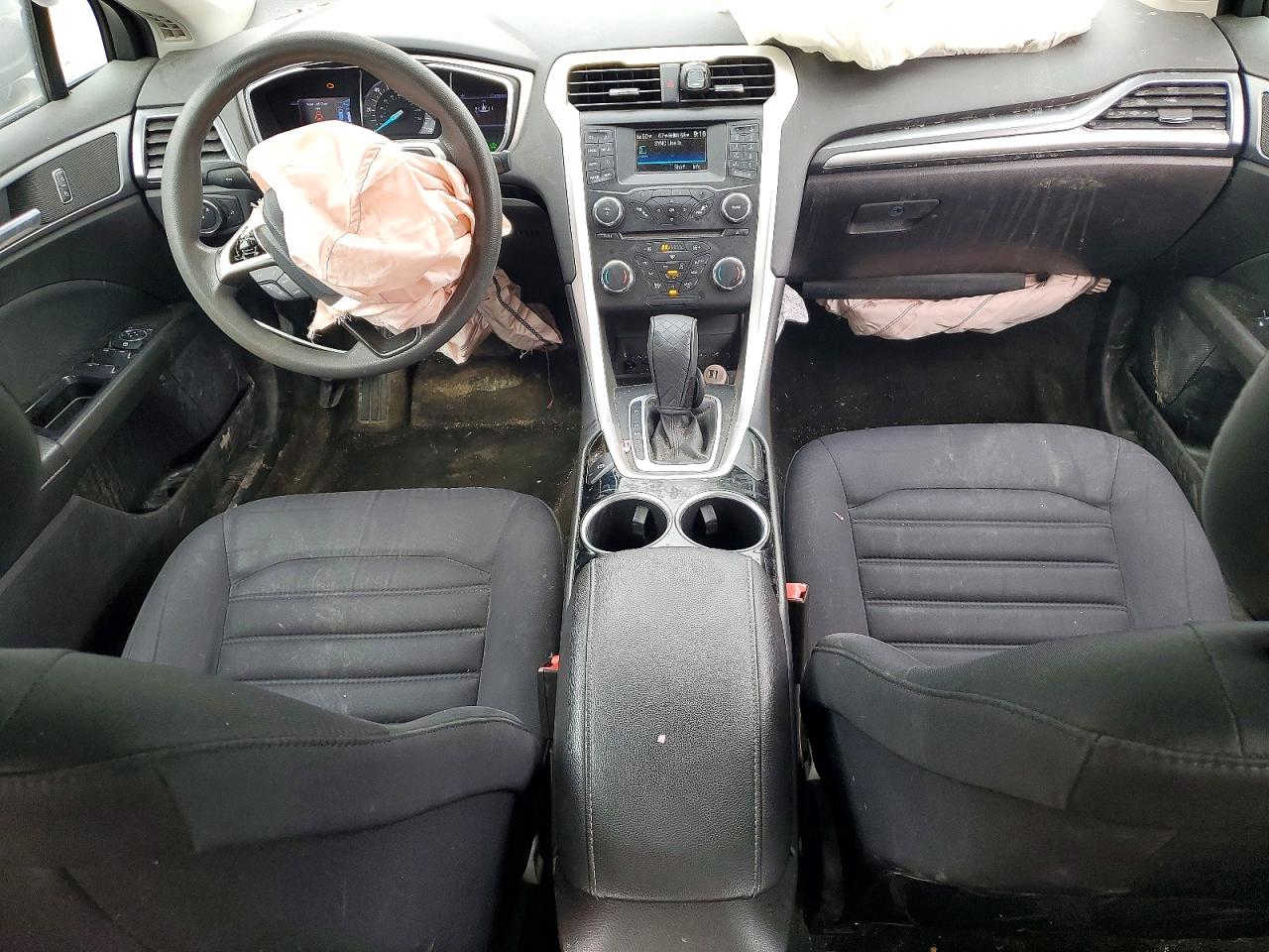 2013 Ford Fusion Se Hybrid Gray vin: 3FA6P0LU8DR263305