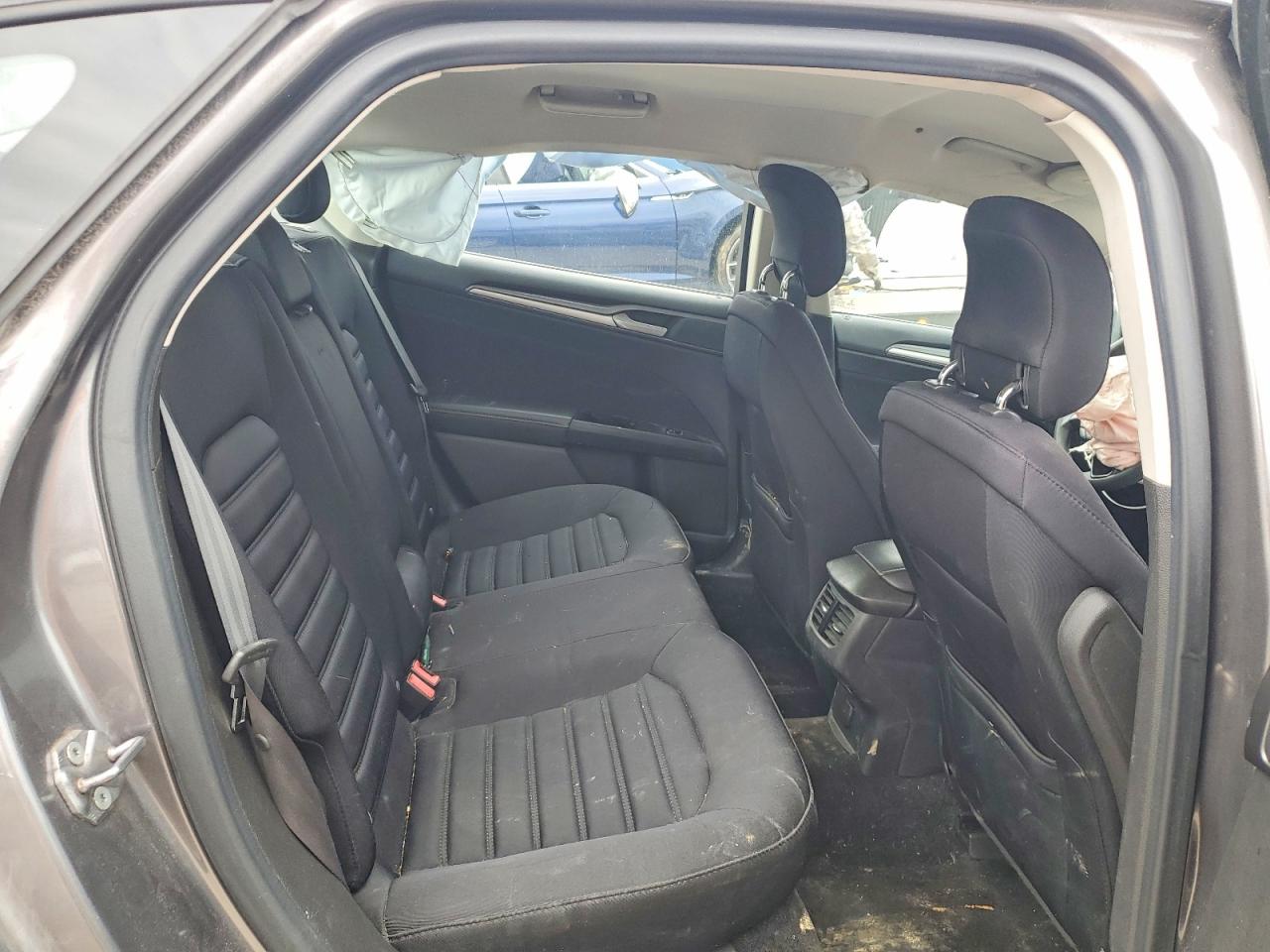 2013 Ford Fusion Se Hybrid Gray vin: 3FA6P0LU8DR263305