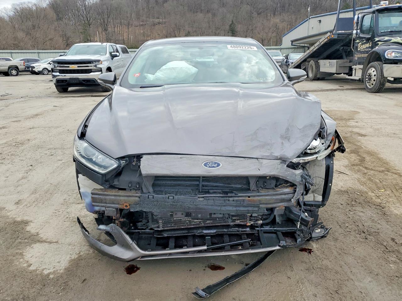 2013 Ford Fusion Se Hybrid Gray vin: 3FA6P0LU8DR263305