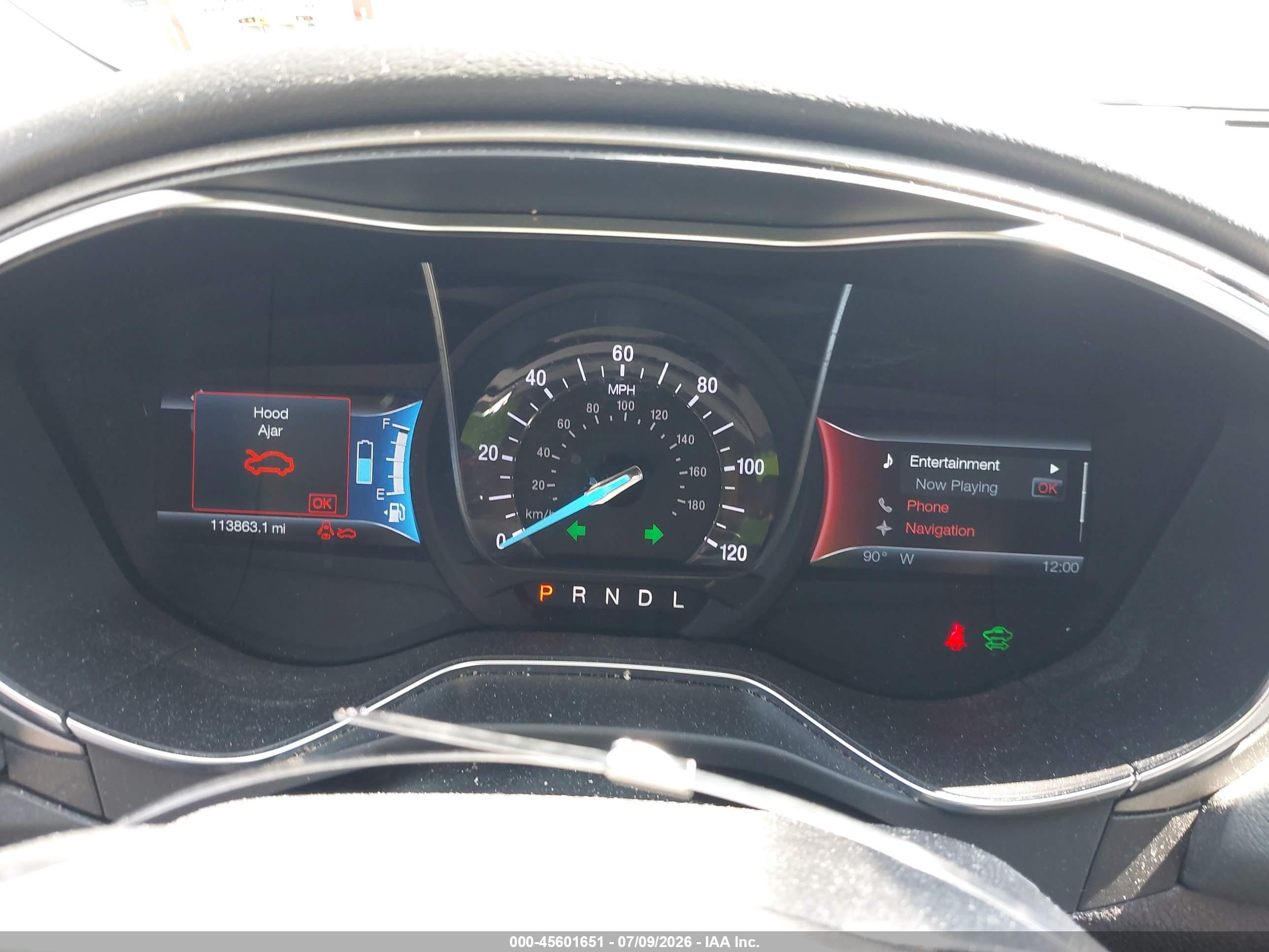 2013 Ford Fusion Hybrid Se Black vin: 3FA6P0LU8DR288382