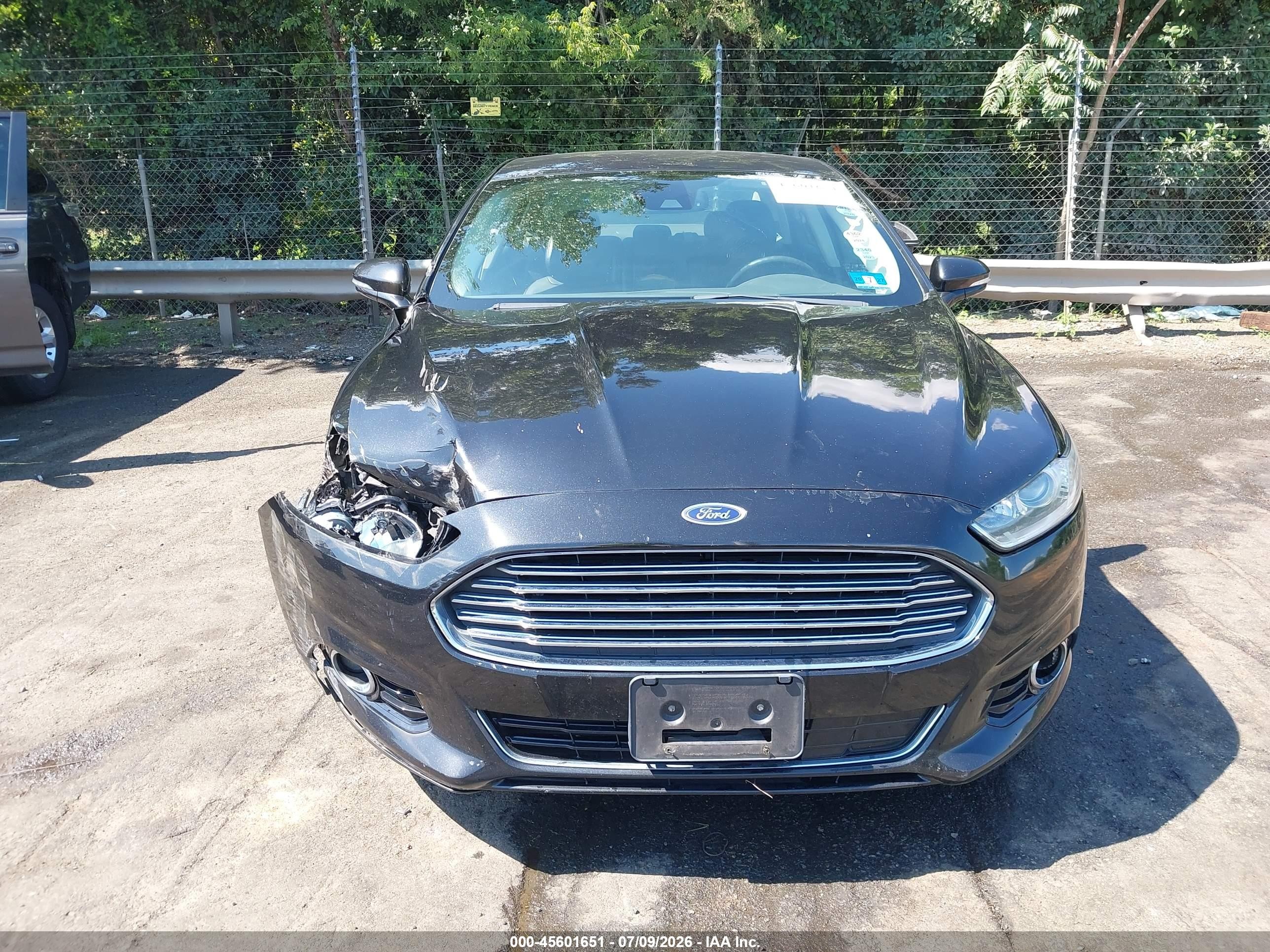 2013 Ford Fusion Hybrid Se Black vin: 3FA6P0LU8DR288382