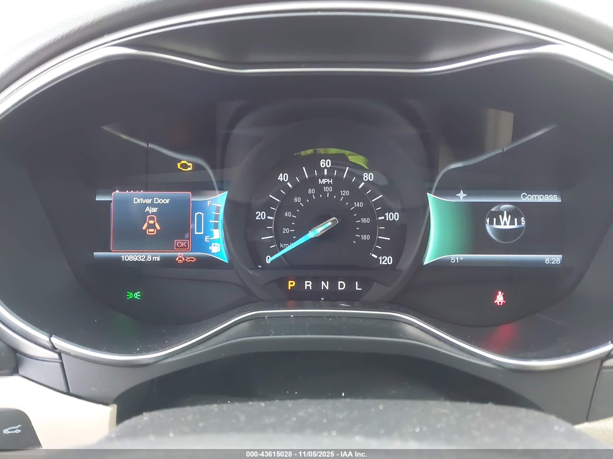 2014 Ford Fusion Hybrid Se White vin: 3FA6P0LU8ER175954