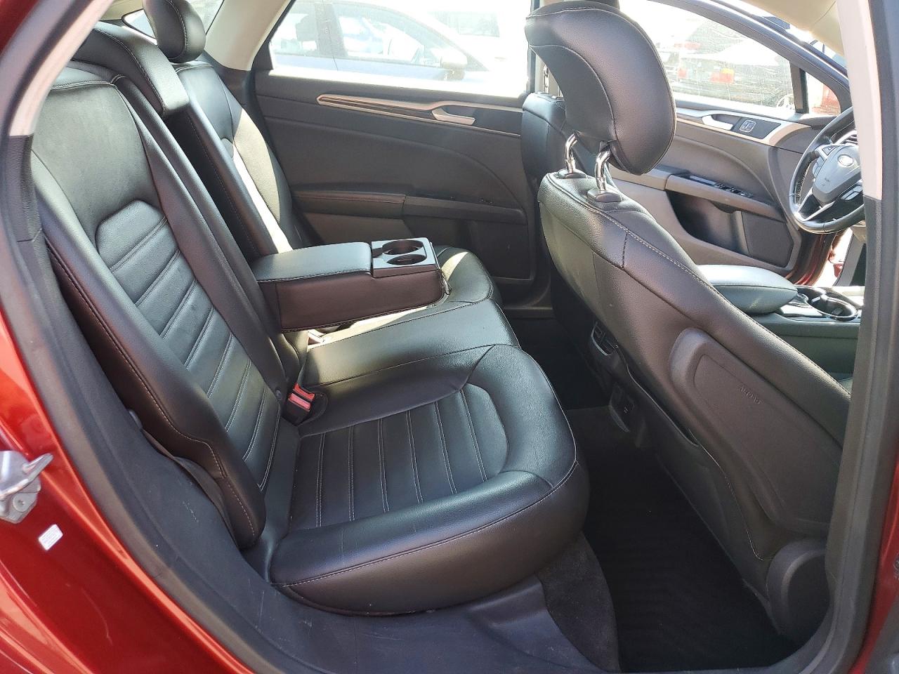 2014 Ford Fusion Se Hybrid Red vin: 3FA6P0LU8ER279246