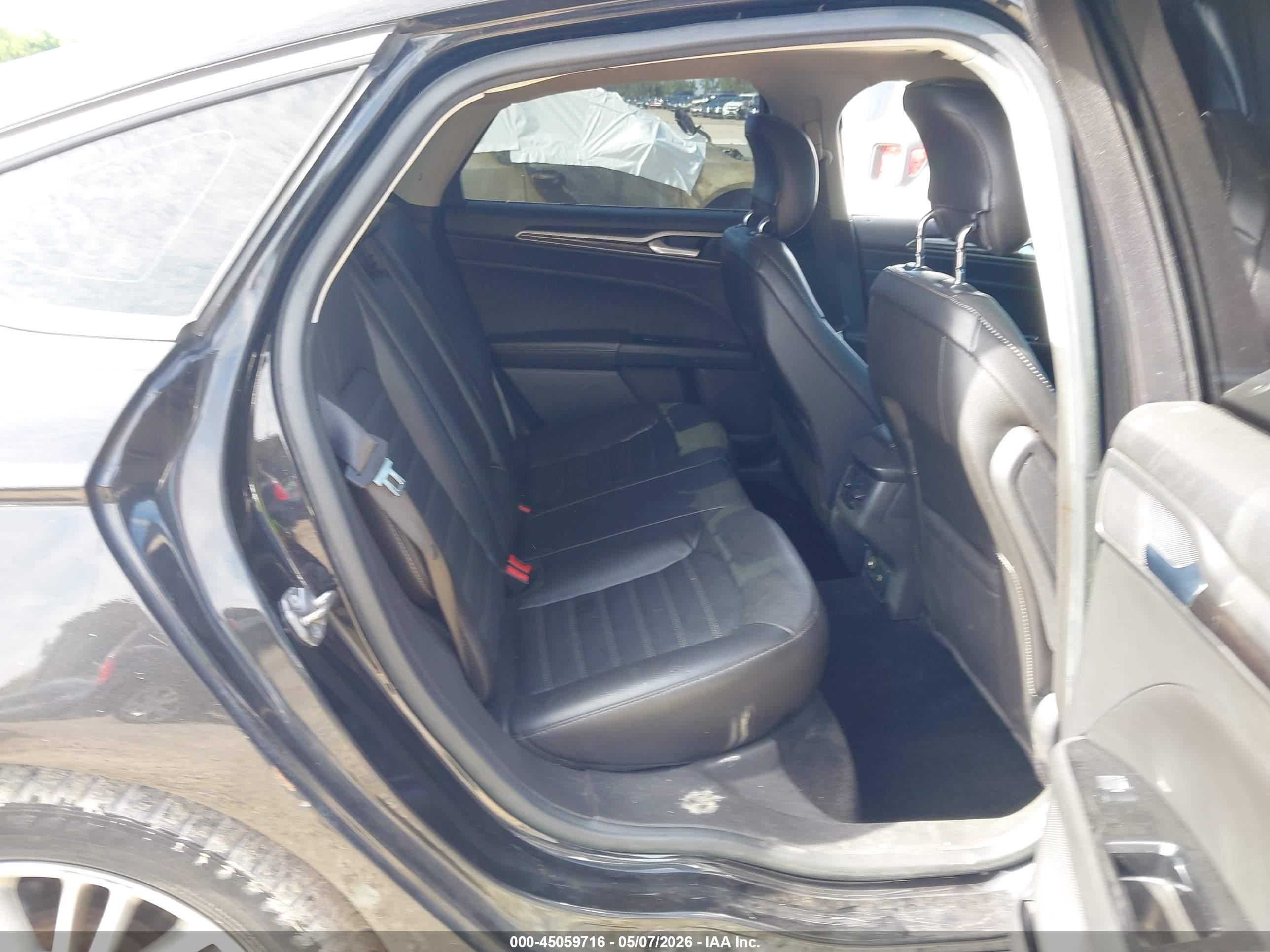 2014 Ford Fusion Hybrid Se Черный vin: 3FA6P0LU8ER297147