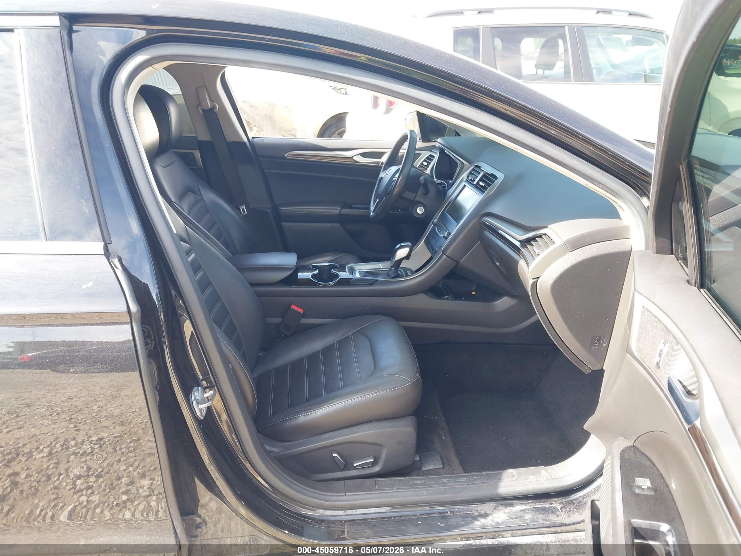 2014 Ford Fusion Hybrid Se Черный vin: 3FA6P0LU8ER297147