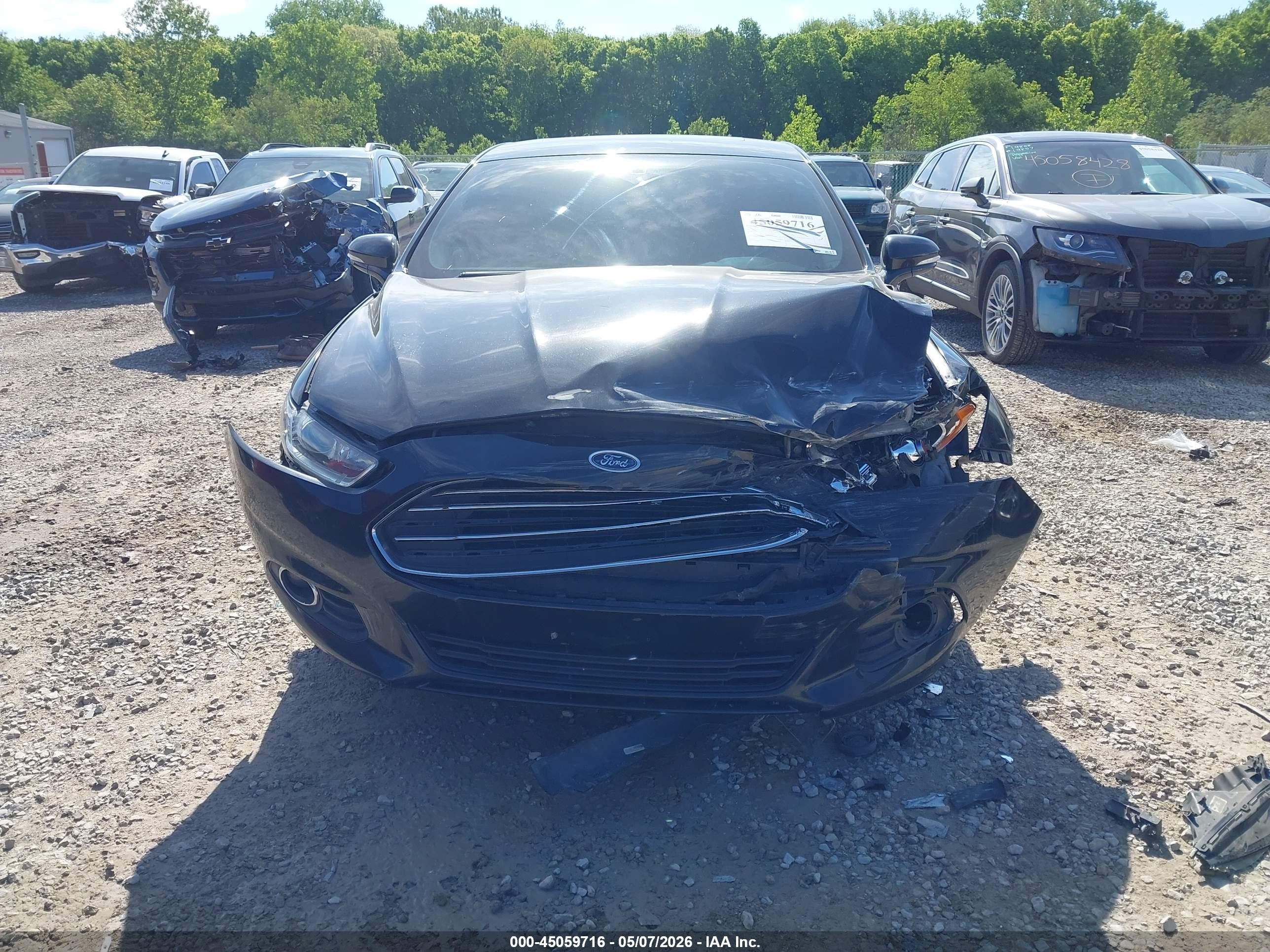 2014 Ford Fusion Hybrid Se Черный vin: 3FA6P0LU8ER297147