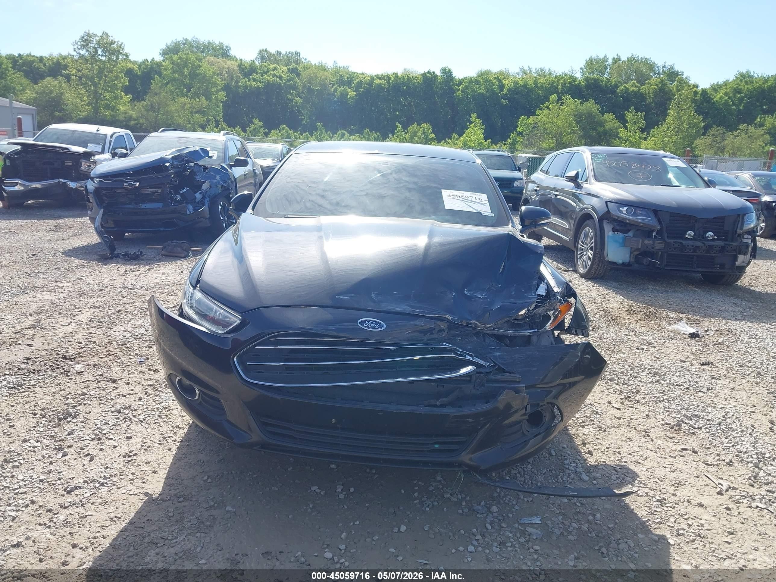 2014 Ford Fusion Hybrid Se Черный vin: 3FA6P0LU8ER297147