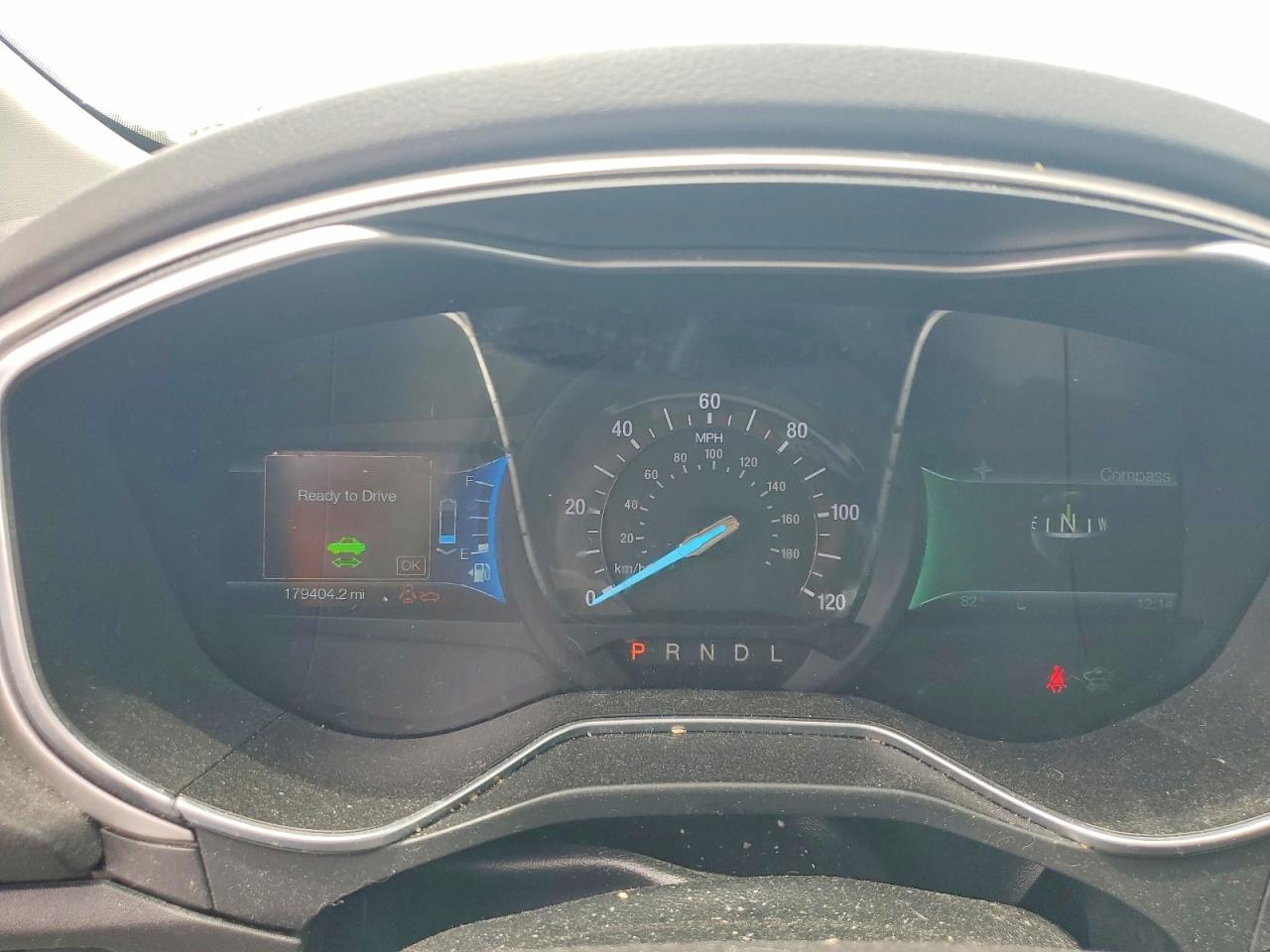 2014 Ford Fusion Se Hybrid Black vin: 3FA6P0LU8ER319440