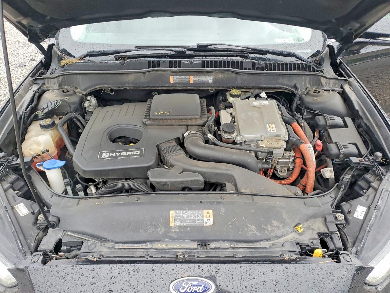 2015 Ford Fusion Se Hybrid Черный vin: 3FA6P0LU8FR117960