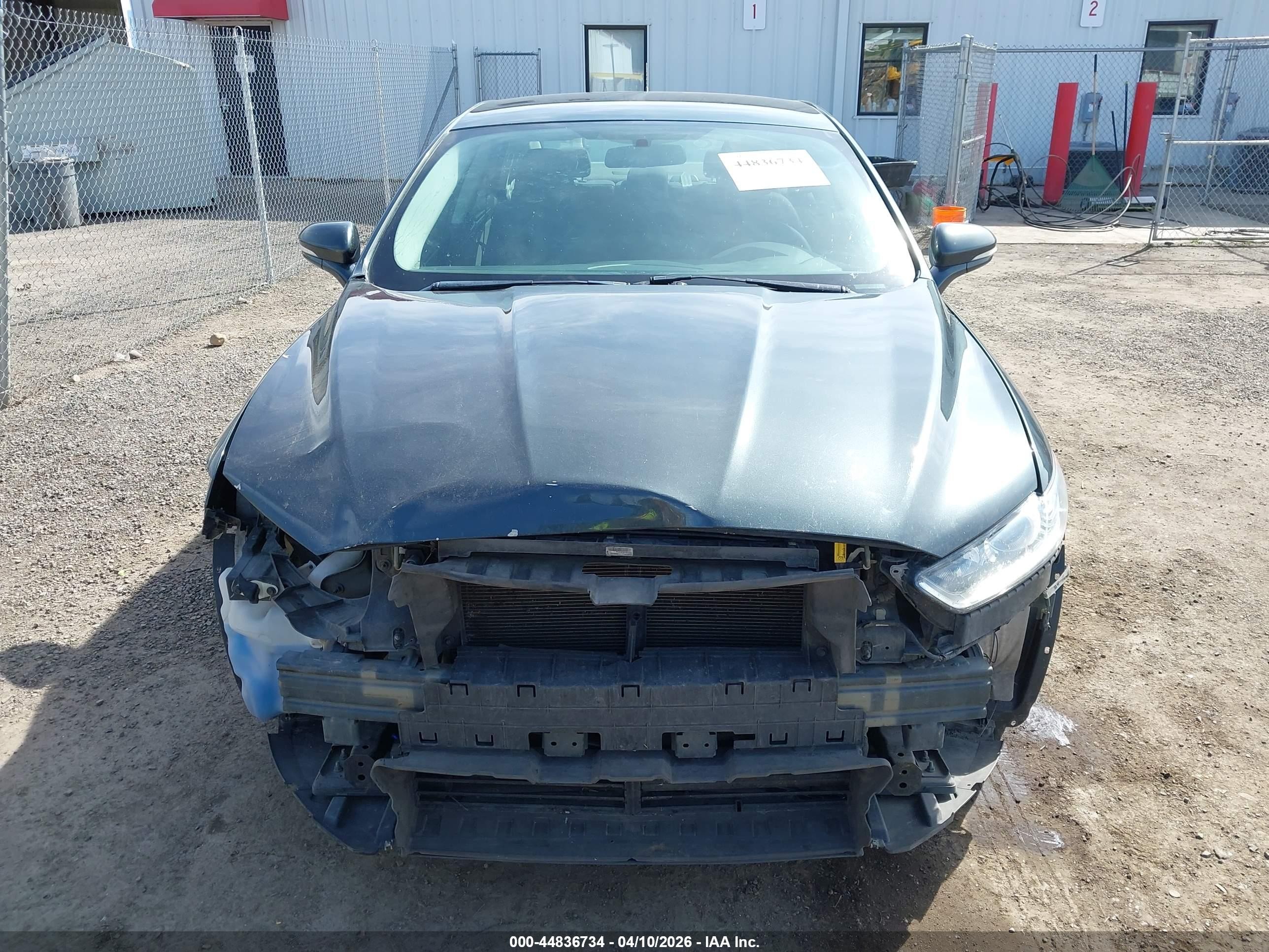 2015 Ford Fusion Hybrid Se Green vin: 3FA6P0LU8FR131857