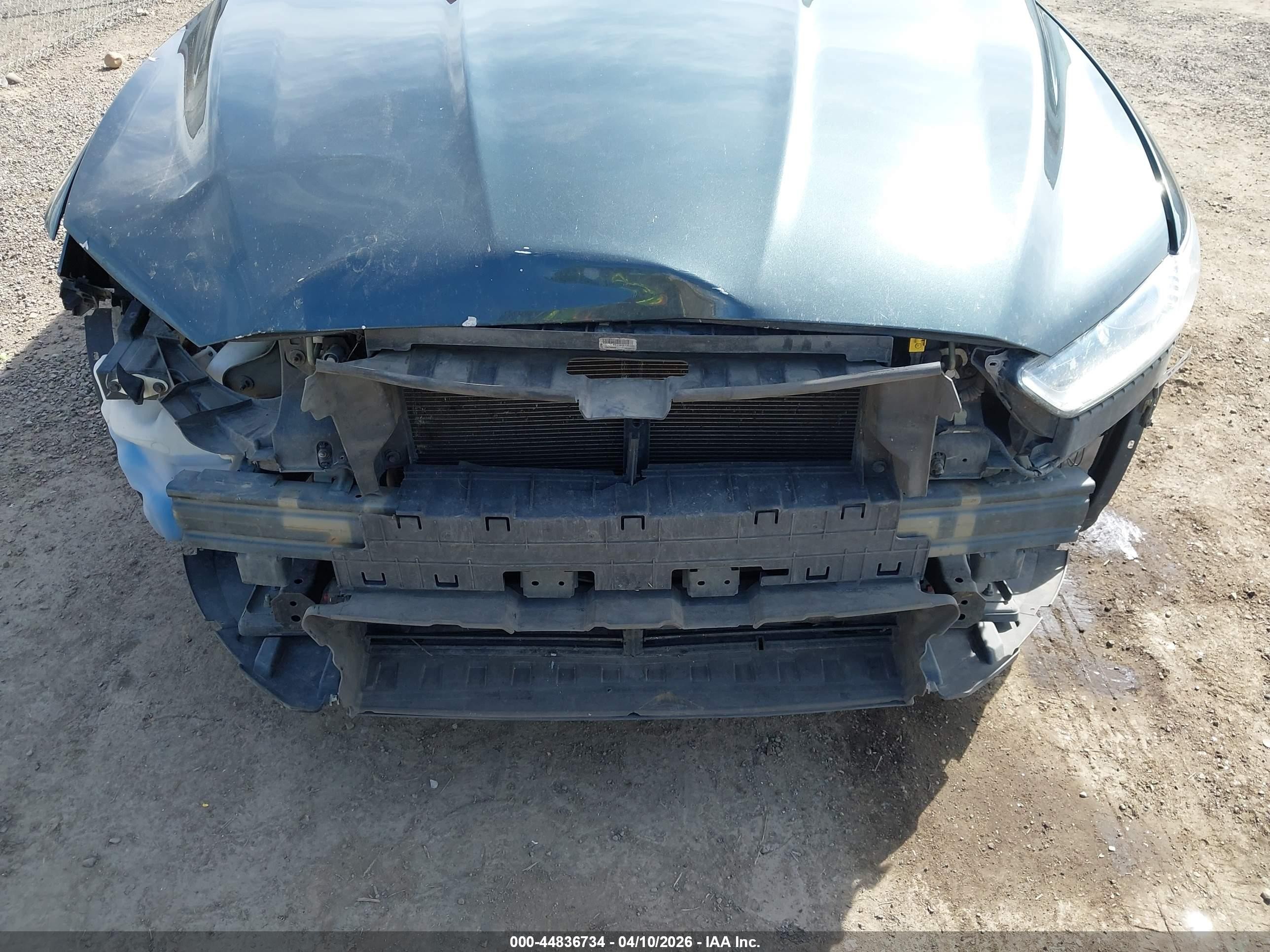 2015 Ford Fusion Hybrid Se Green vin: 3FA6P0LU8FR131857
