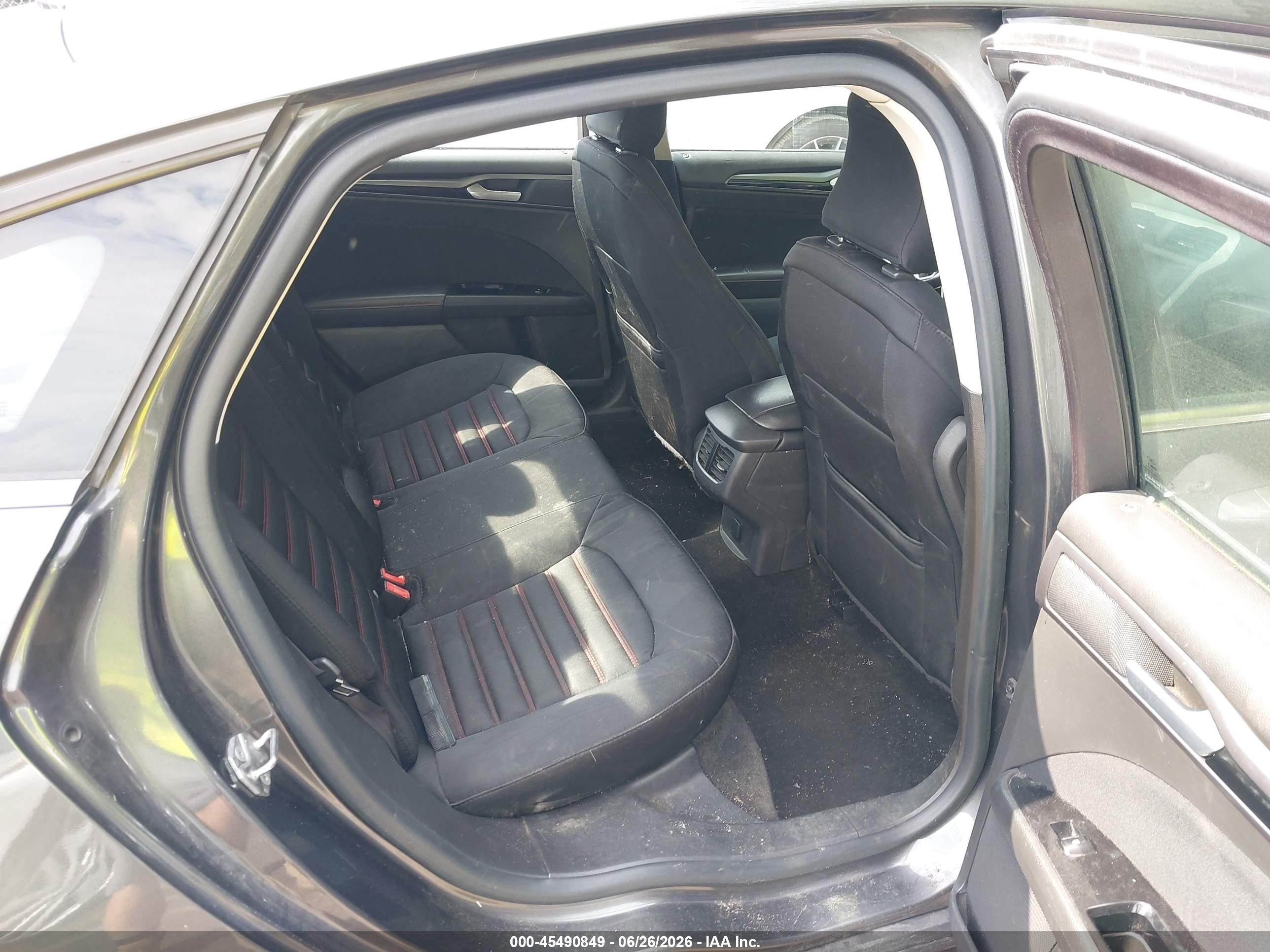 2015 Ford Fusion Hybrid Se Gray vin: 3FA6P0LU8FR215662